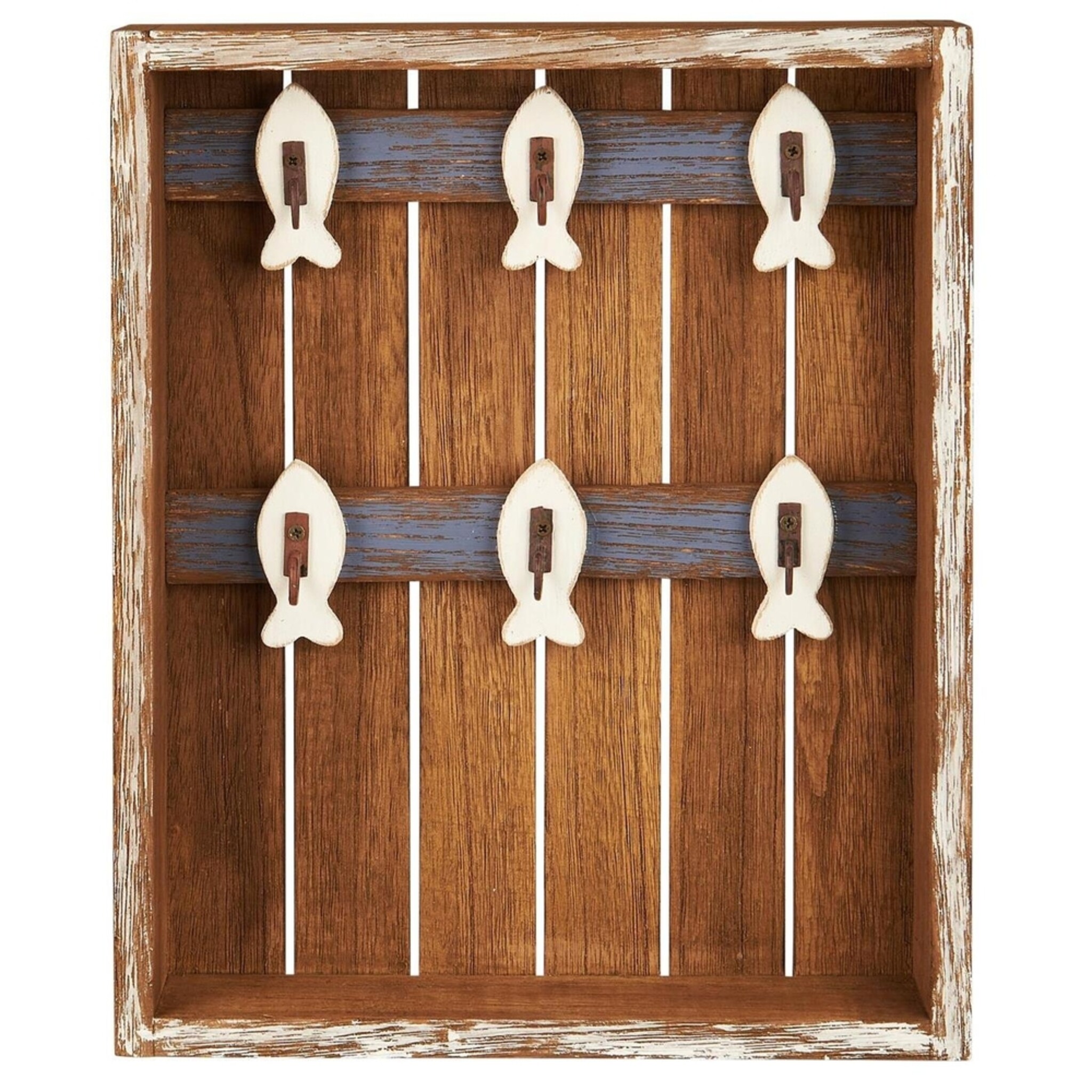 Schlüsselschrank ohne Tür Nautico, natur 