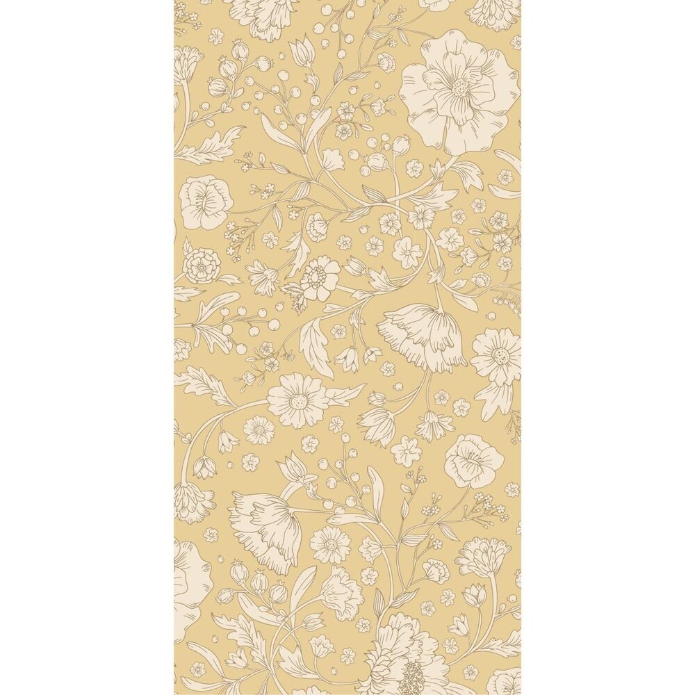 Papier Servietten Secret Garden, yellow 