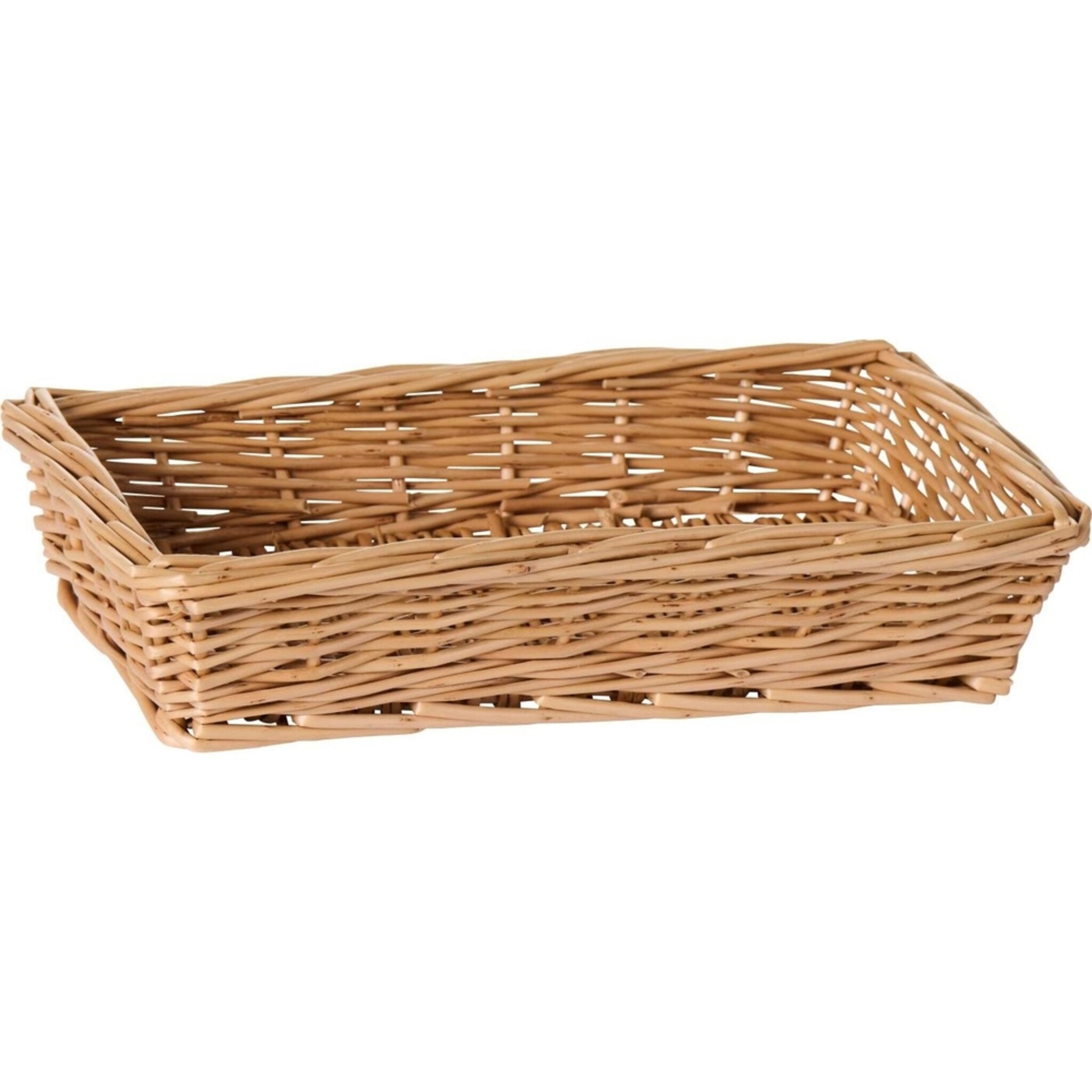 Serviettenkorb aus Weide, natur 24 x 15 x 5 cm