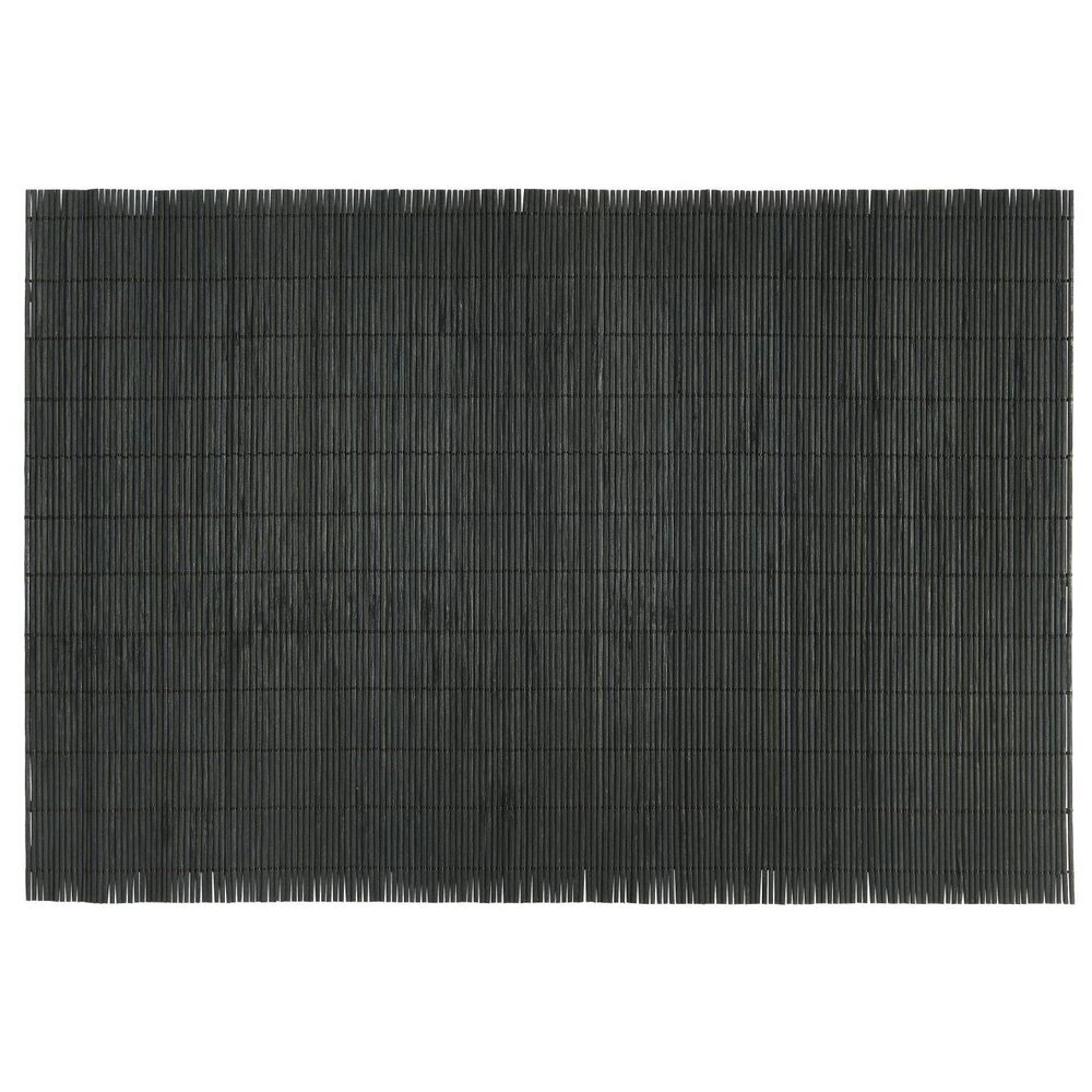 Setzgedeck Bambus, schwarz 