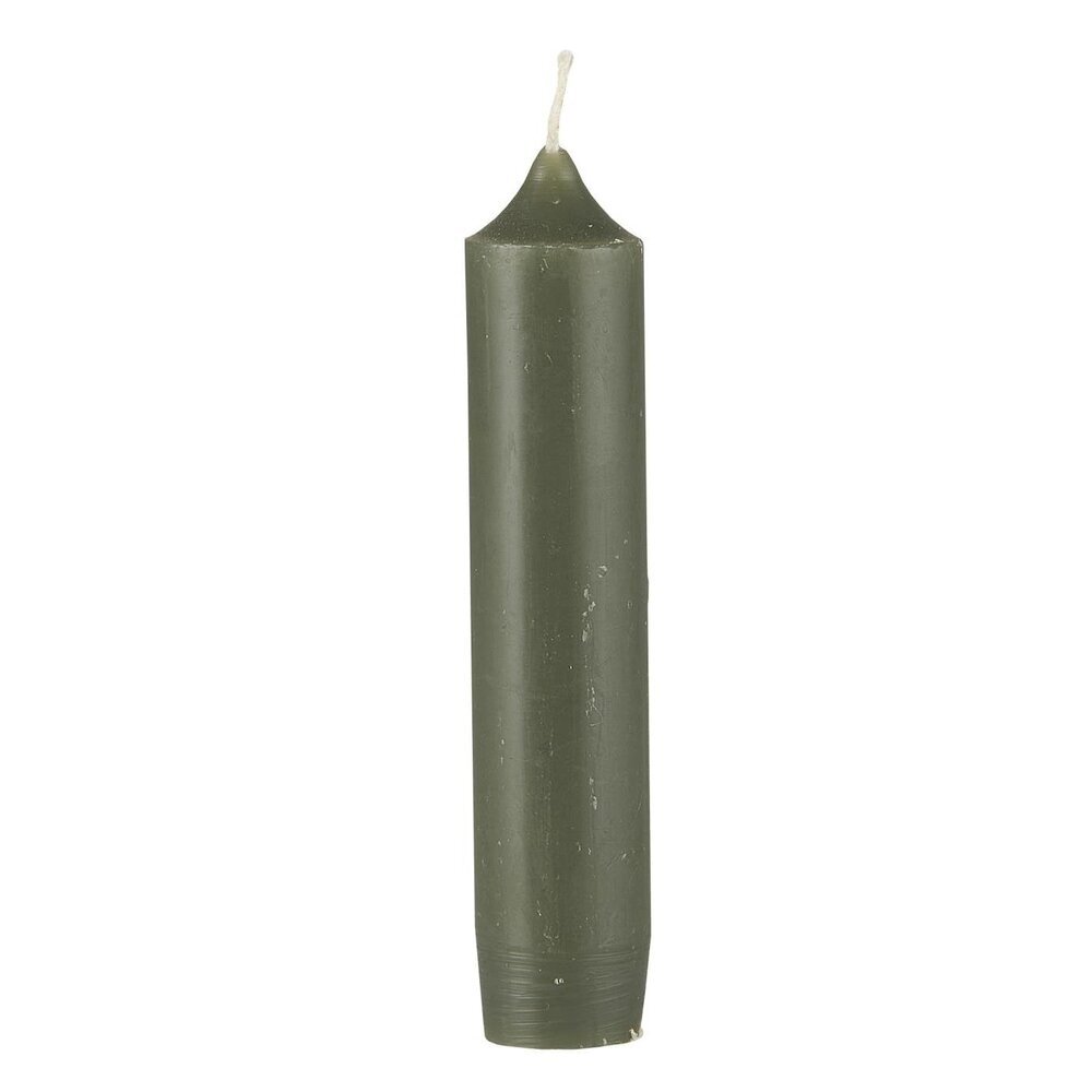IB Laursen Stabkerze 11cm, olive