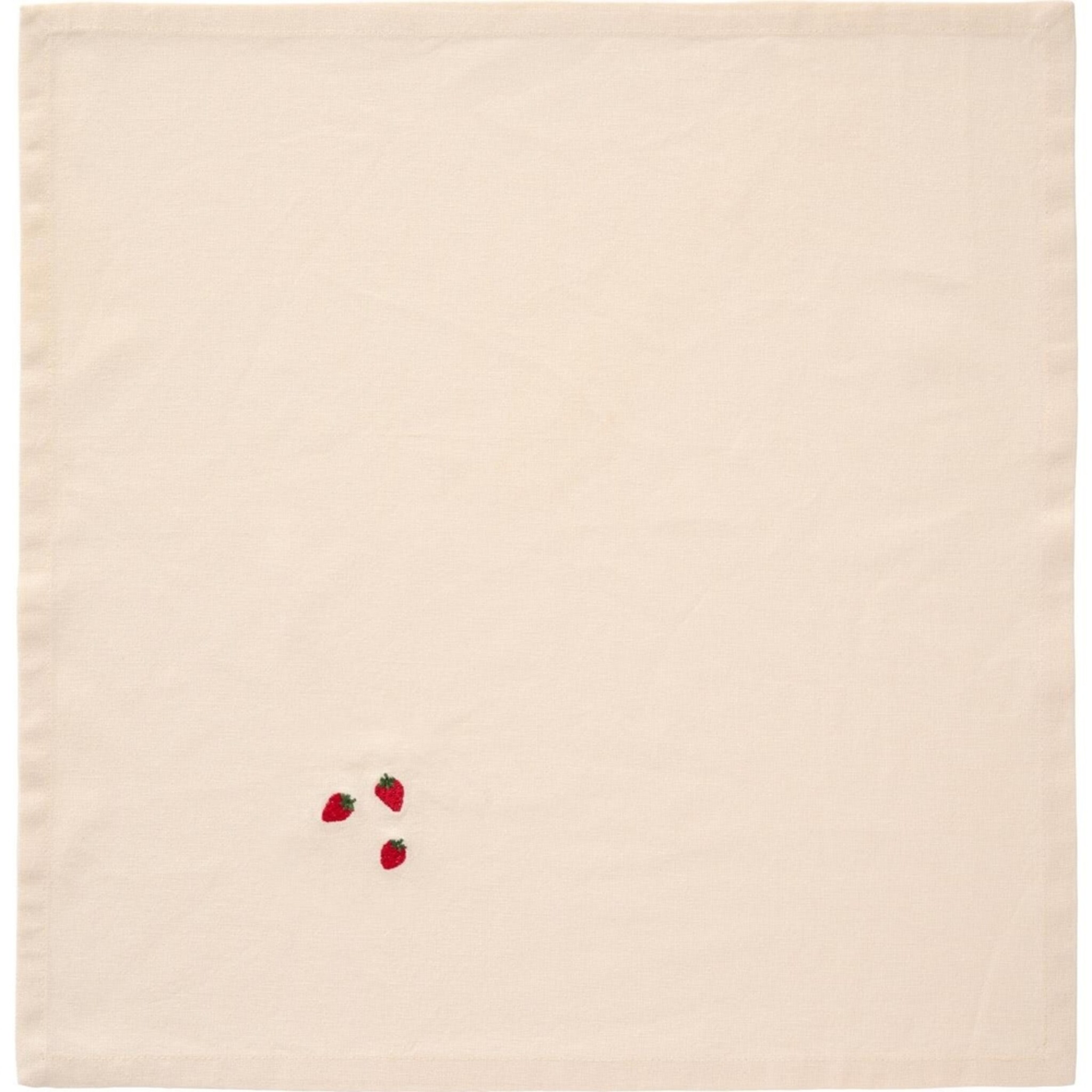 Stoffserviette Summer Vibes, creme 