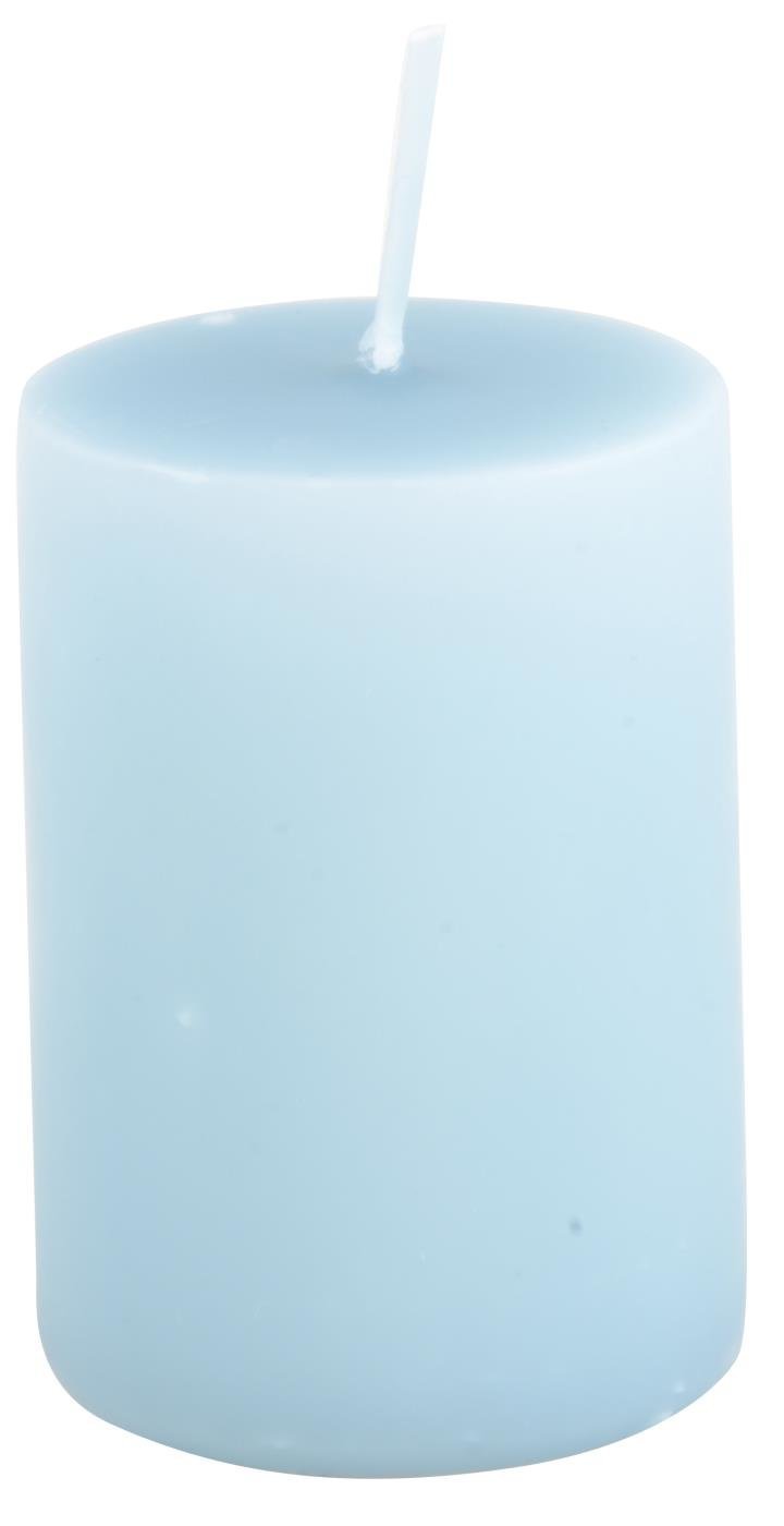 IB Laursen Stumpenkerze, hellblau Höhe 6,00 cm, Ø 4,00 cm