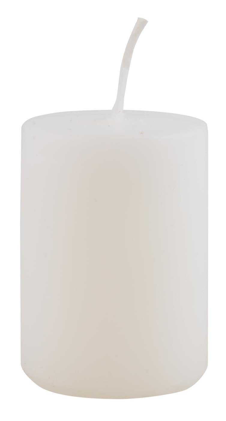 IB Laursen Stumpenkerze, weiss Höhe 6,00 cm, Ø 4,00 cm