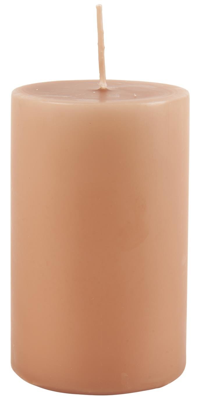 IB Laursen Stumpenkerze, mocca Höhe 10,00 cm, Ø 6,00 cm