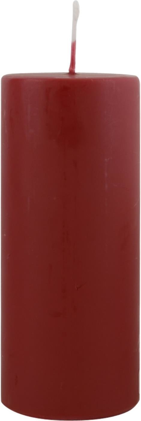 IB Laursen Stumpenkerze, dunkelrot Höhe 15,00 cm, Ø 6,00 cm