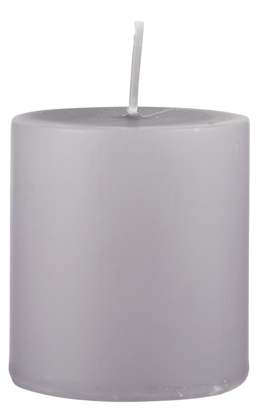 IB Laursen Stumpenkerze, sanft lila Höhe 7,00 cm, Ø 6,00 cm