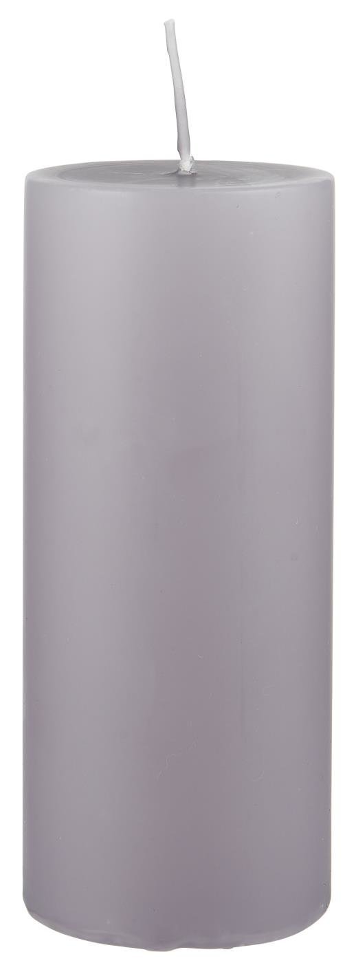 IB Laursen Stumpenkerze, sanft lila Höhe 15,00 cm, Ø 6,00 cm