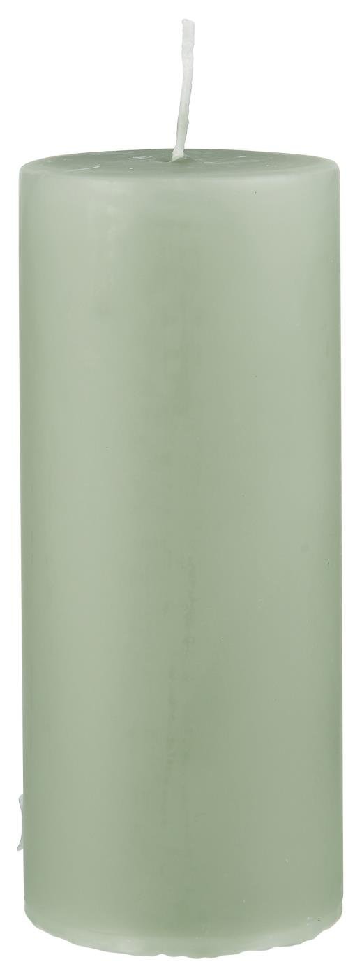 IB Laursen Stumpenkerze, antik grün Höhe 15,00 cm, Ø 6,00 cm