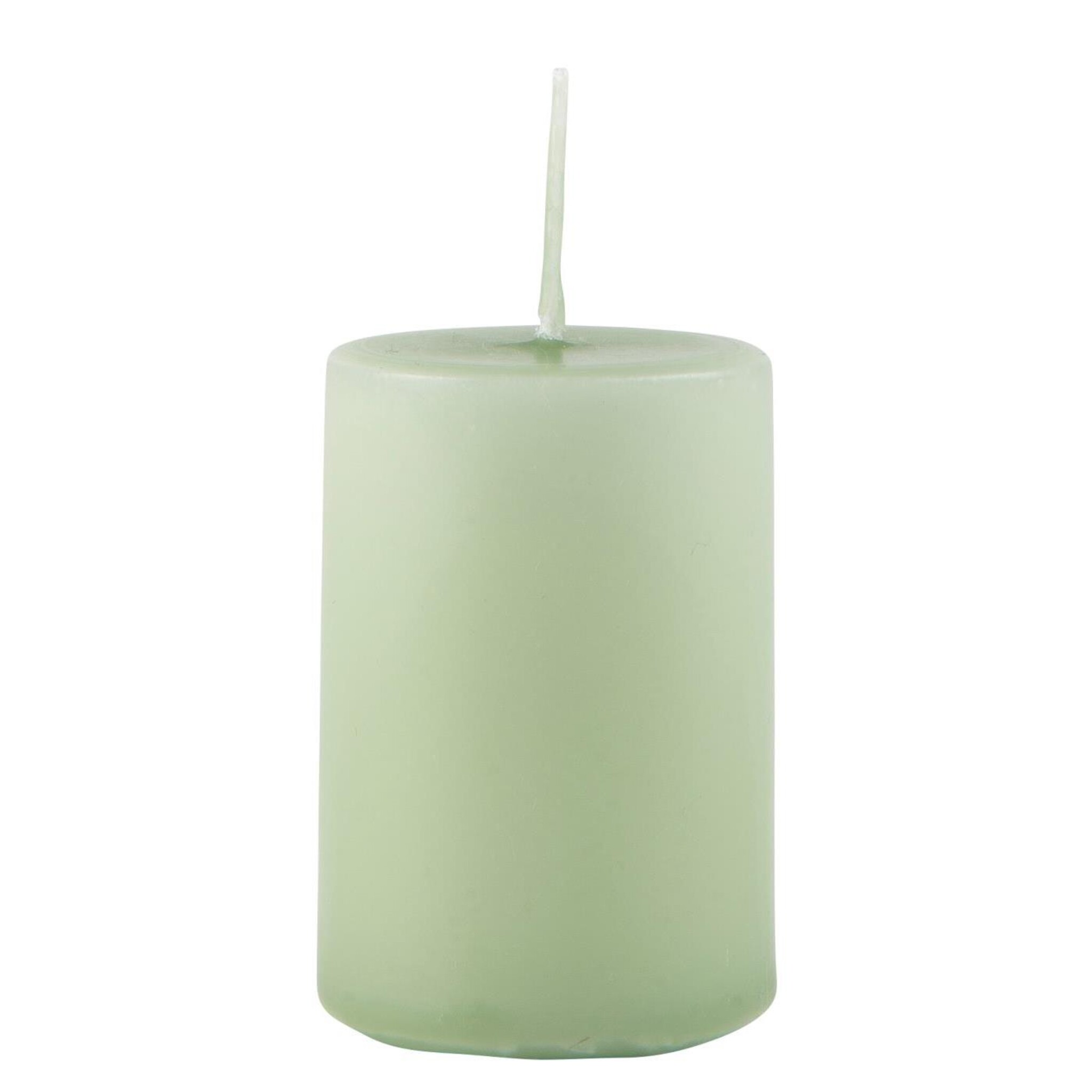 IB Laursen Stumpenkerze, hellgrün Höhe 6,00 cm, Ø 4,00 cm