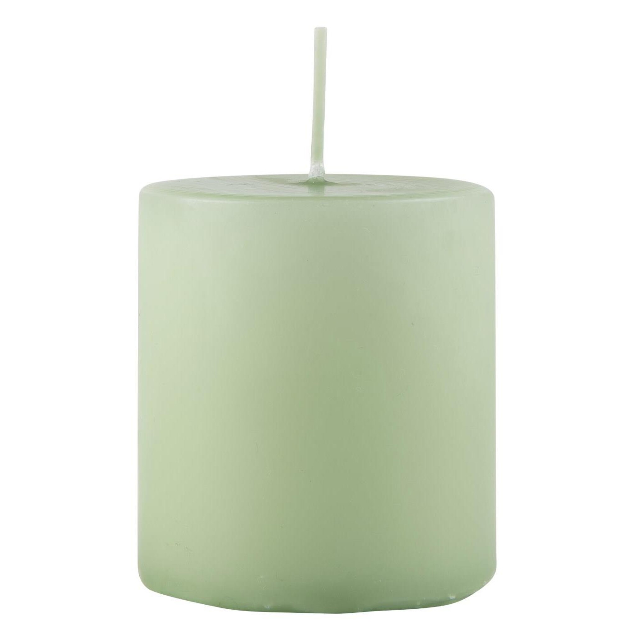IB Laursen Stumpenkerze, hellgrün Höhe 7,00 cm, Ø 6,00 cm