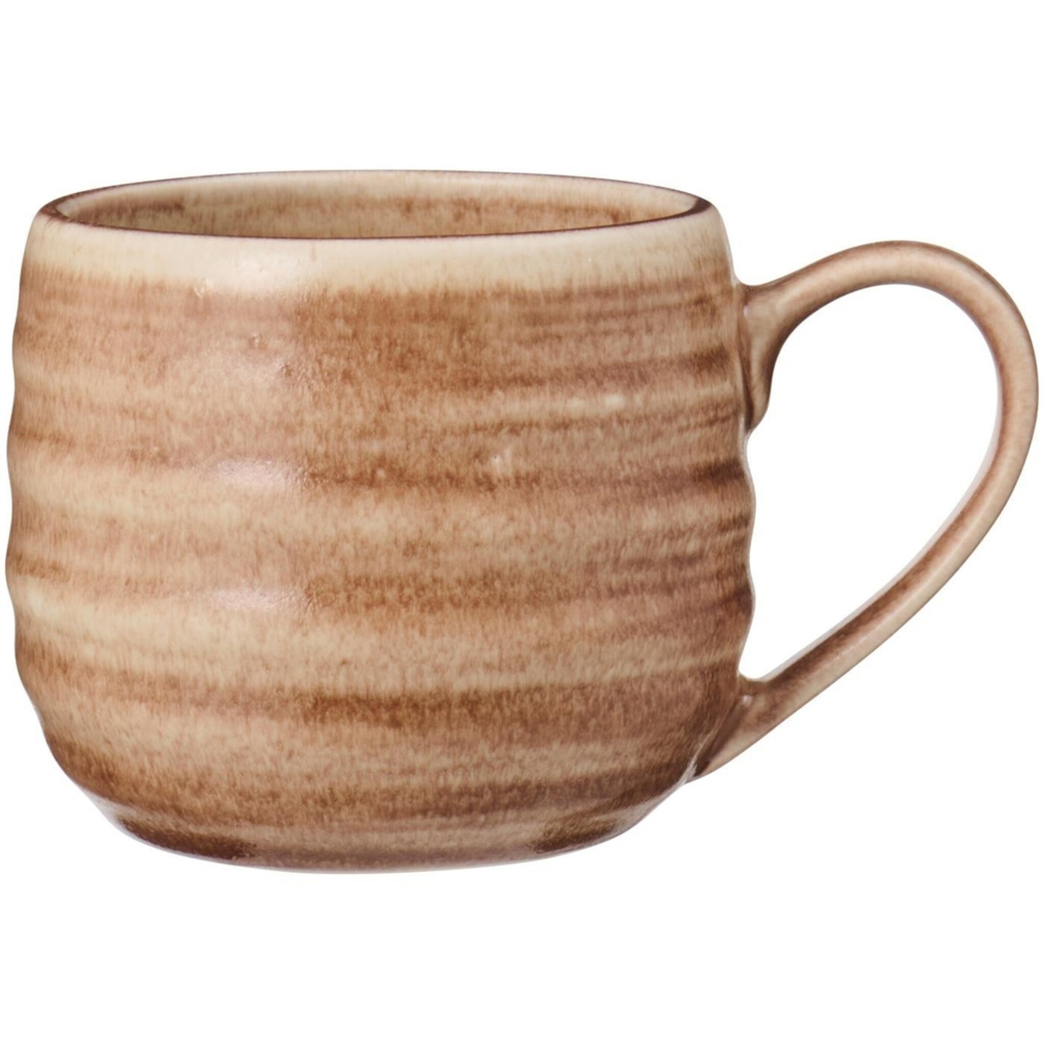 IB Laursen Tasse Allinge mit Henkel, braun 