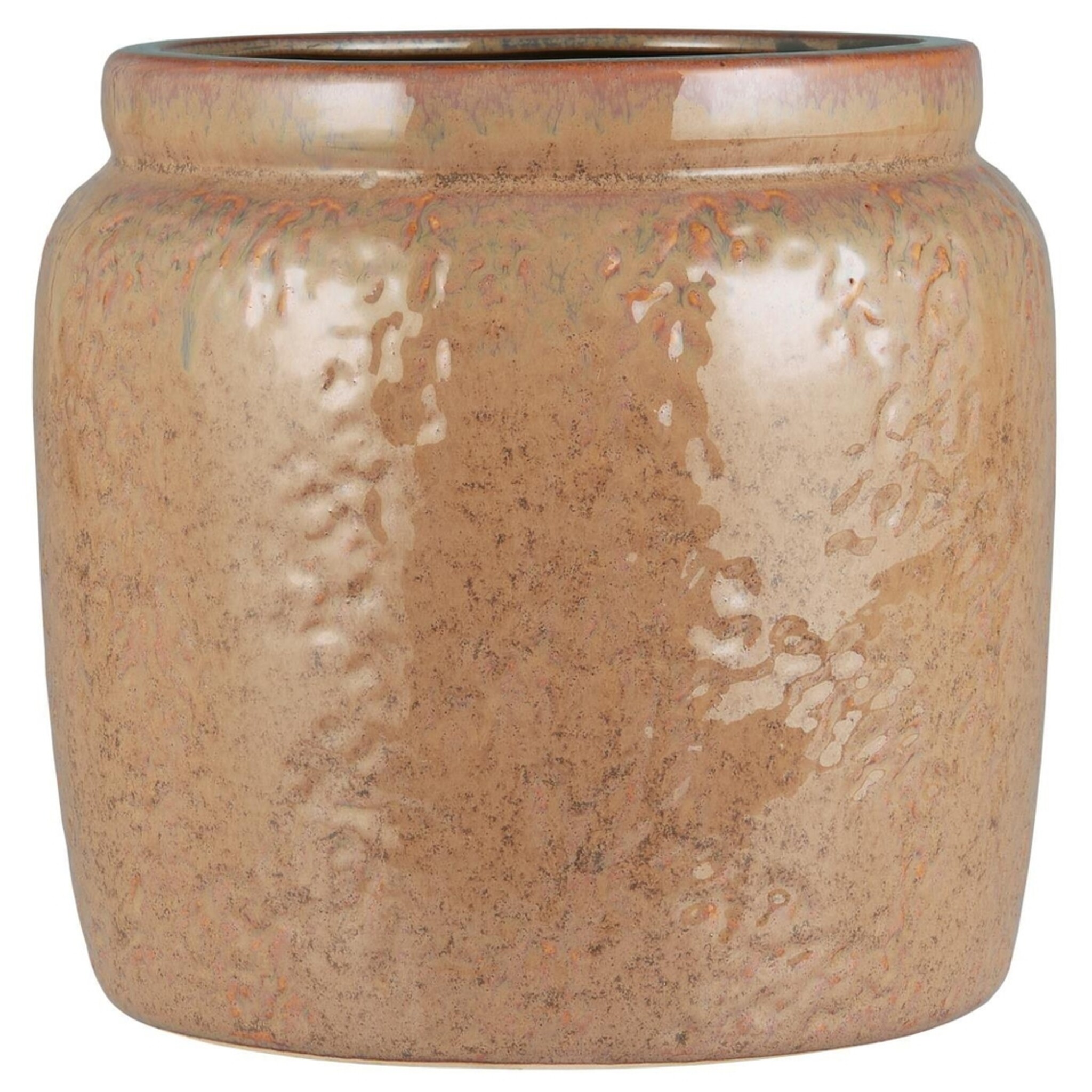 Terrakotta Blumentopf mit Kante clay, clay Höhe 20.5, Ø 19.5 cm