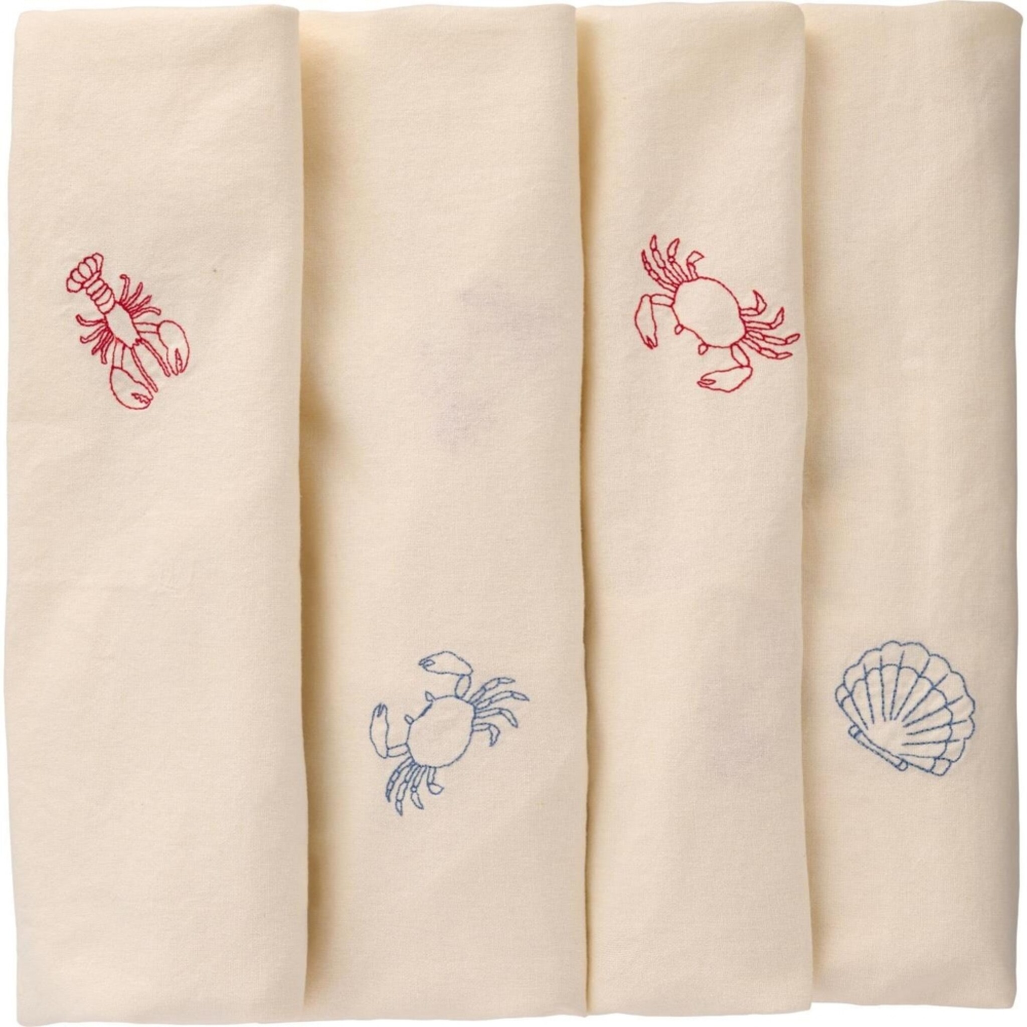 Tischdecke Atlantis quadratisch, creme 