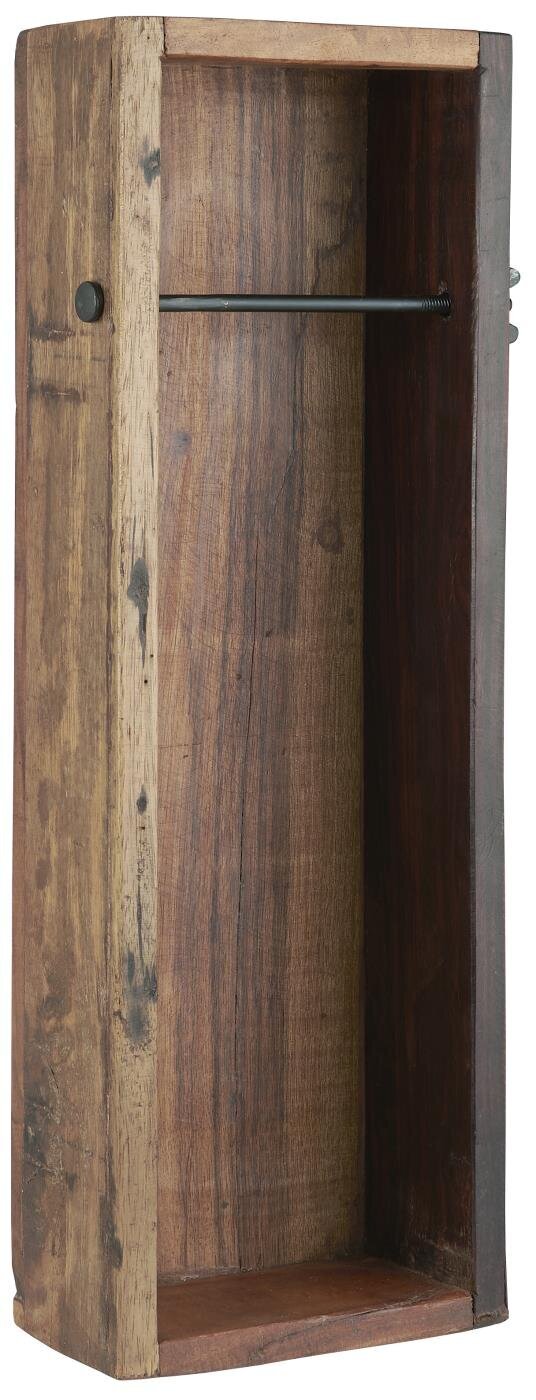 Toilettenpapier Halter aus Holz UNIKA Shaker, natur 