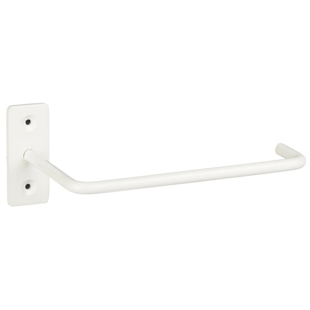 Toilettenpapierhalter Metall, weiss 