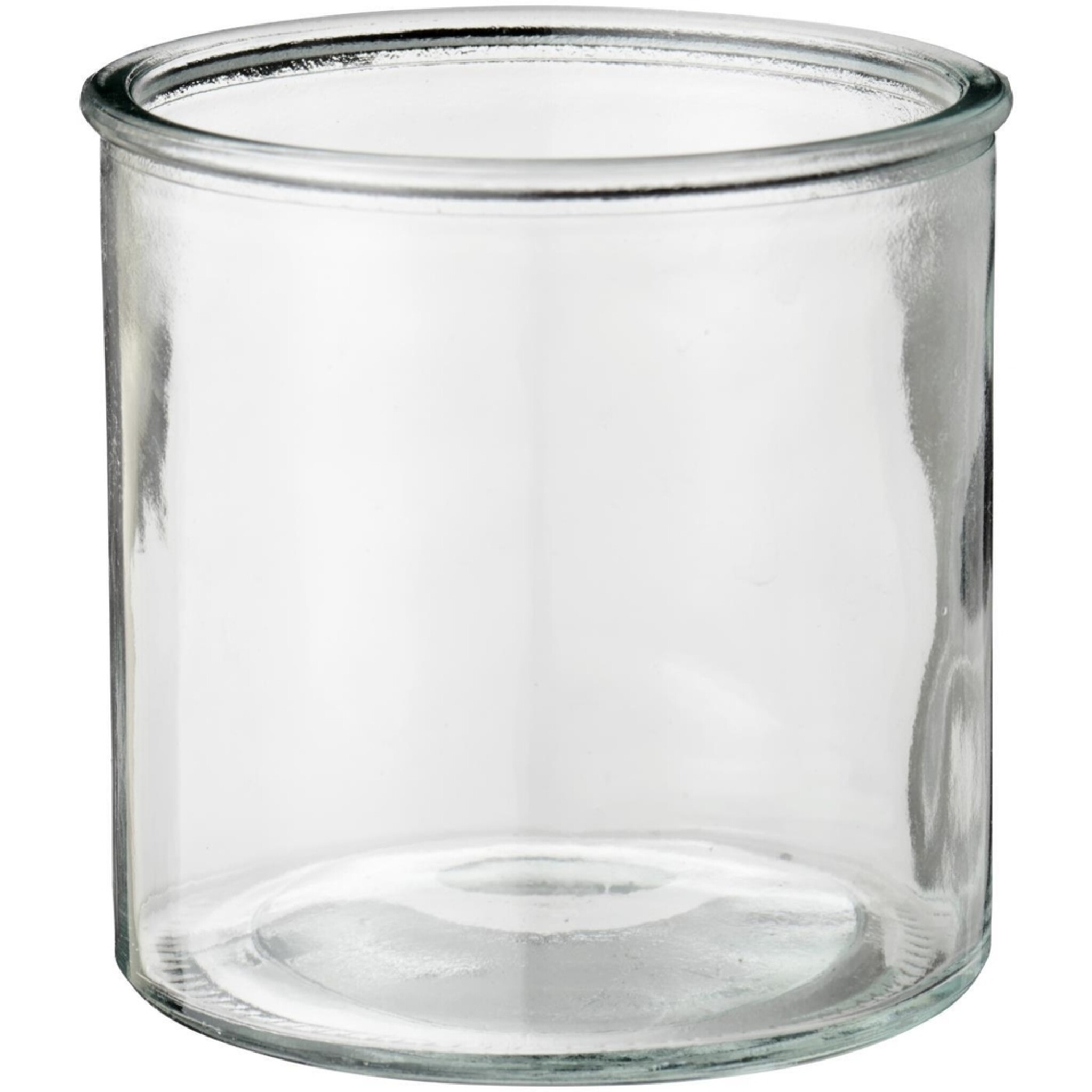 Hannah Glastopf Zylinderform, klar 12 cm Ø: 12 cm