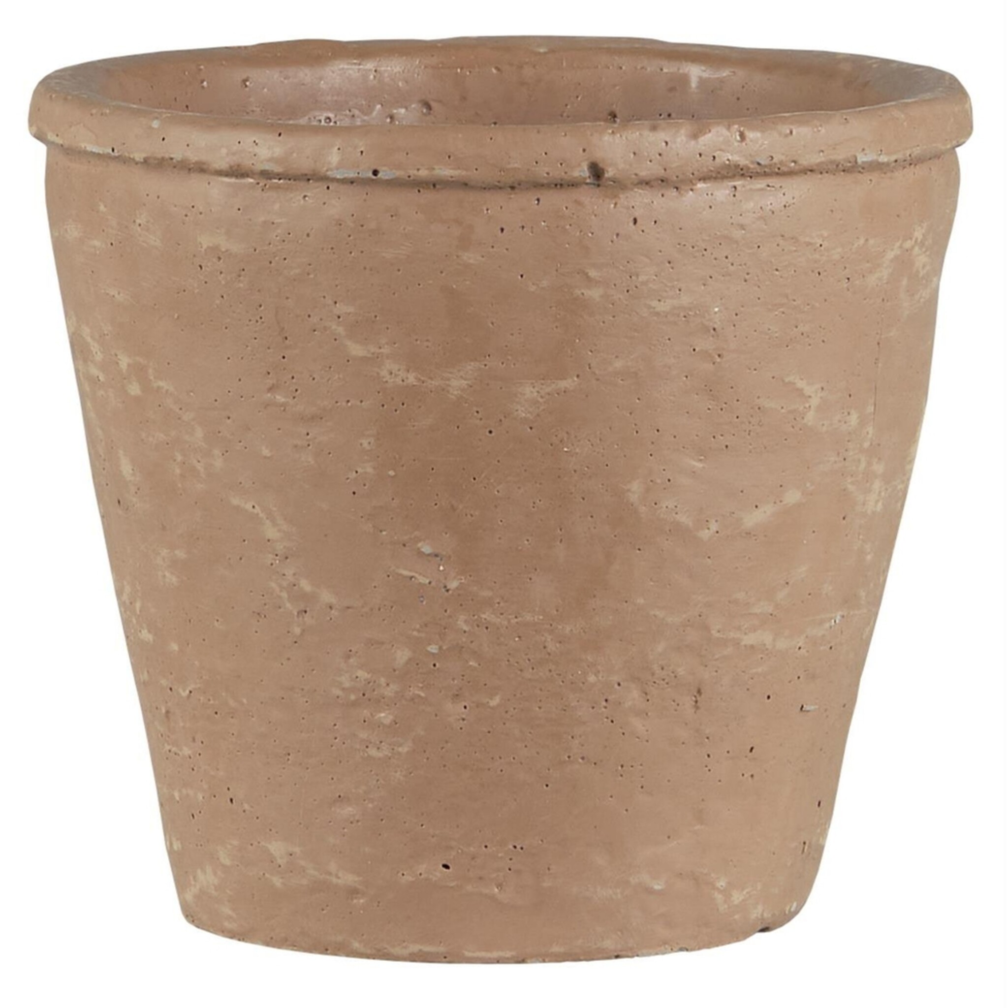 IB Laursen Topf konisch Saga | Skandinavisch, braun H: 11,5 Ø: 12,3