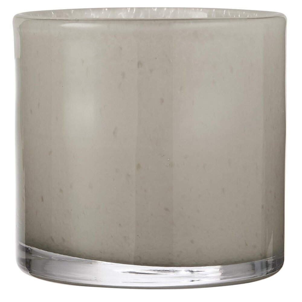 Topf Venecia durchgefärbtes Glas, grau Höhe 12, Ø 12 cm