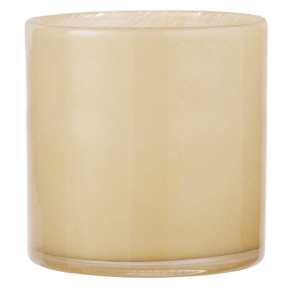 Topf Venecia durchgefärbtes Glas, gelb Höhe 10, Ø 10 cm