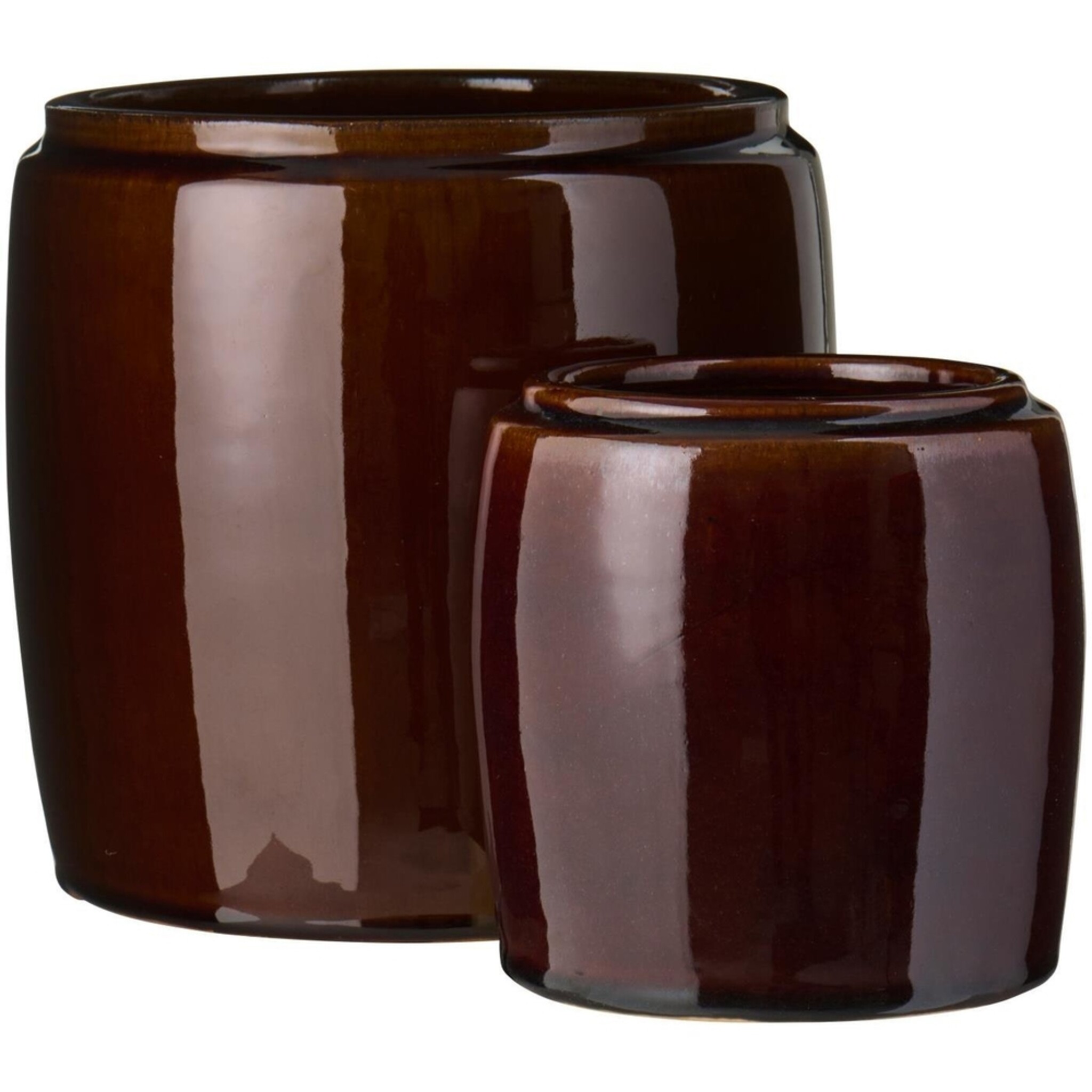 IB Laursen 2er Topf-Set Saigon, braun 