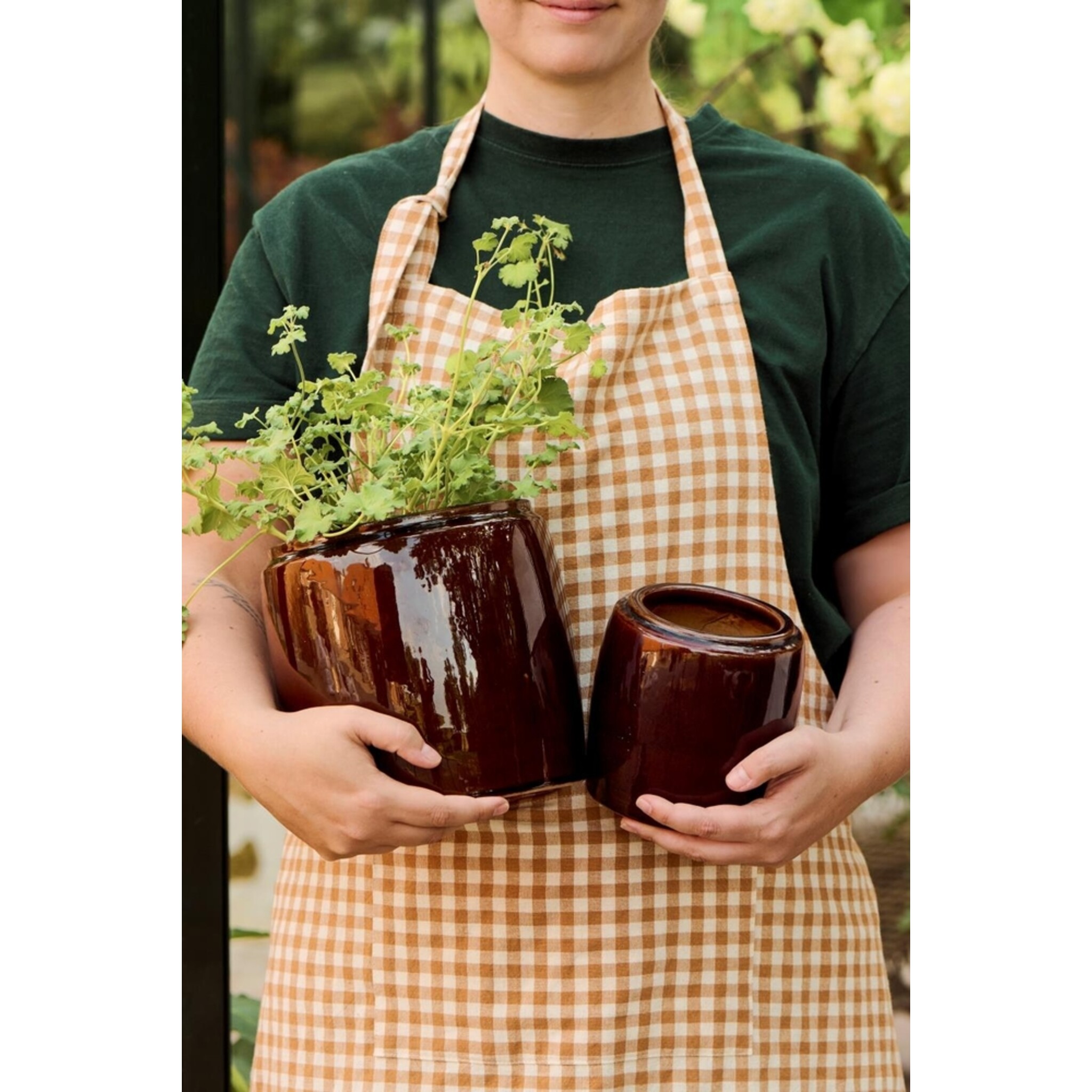 IB Laursen 2er Topf-Set Saigon, braun 