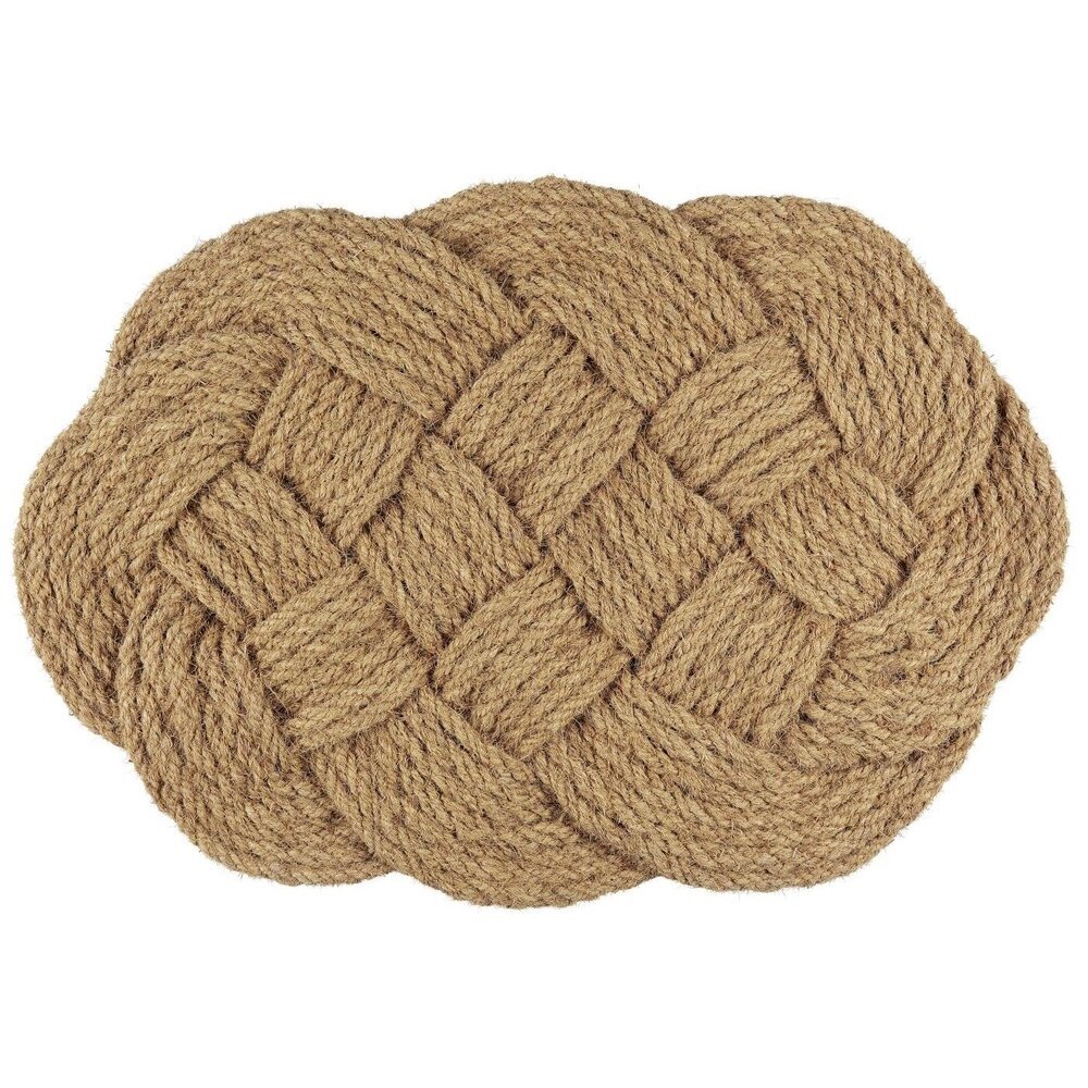 Türmatte Ozean aus Kokosfasern, natur L75 x B50 x H3,7 cm