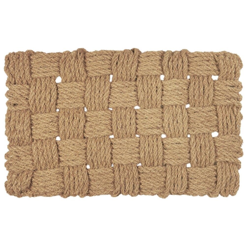 Türmatte Ozean mit geflochten Kokosfasern, natur 