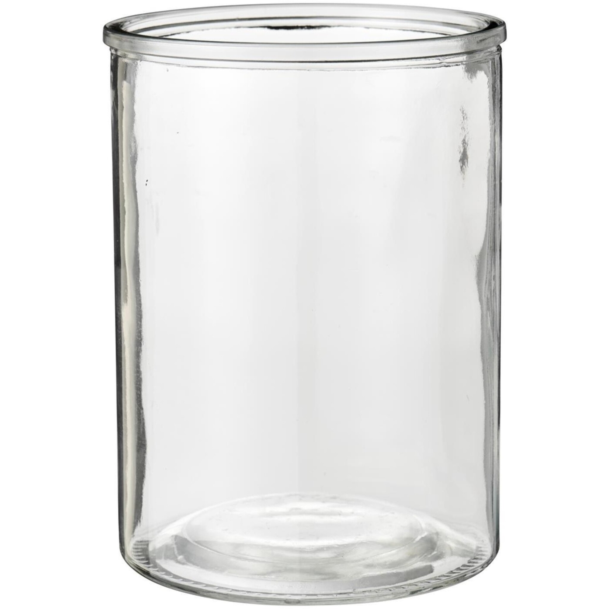 Vase Hannah - Zylinderförmiges Glas, klar 20 cm, Ø 14,5 cm