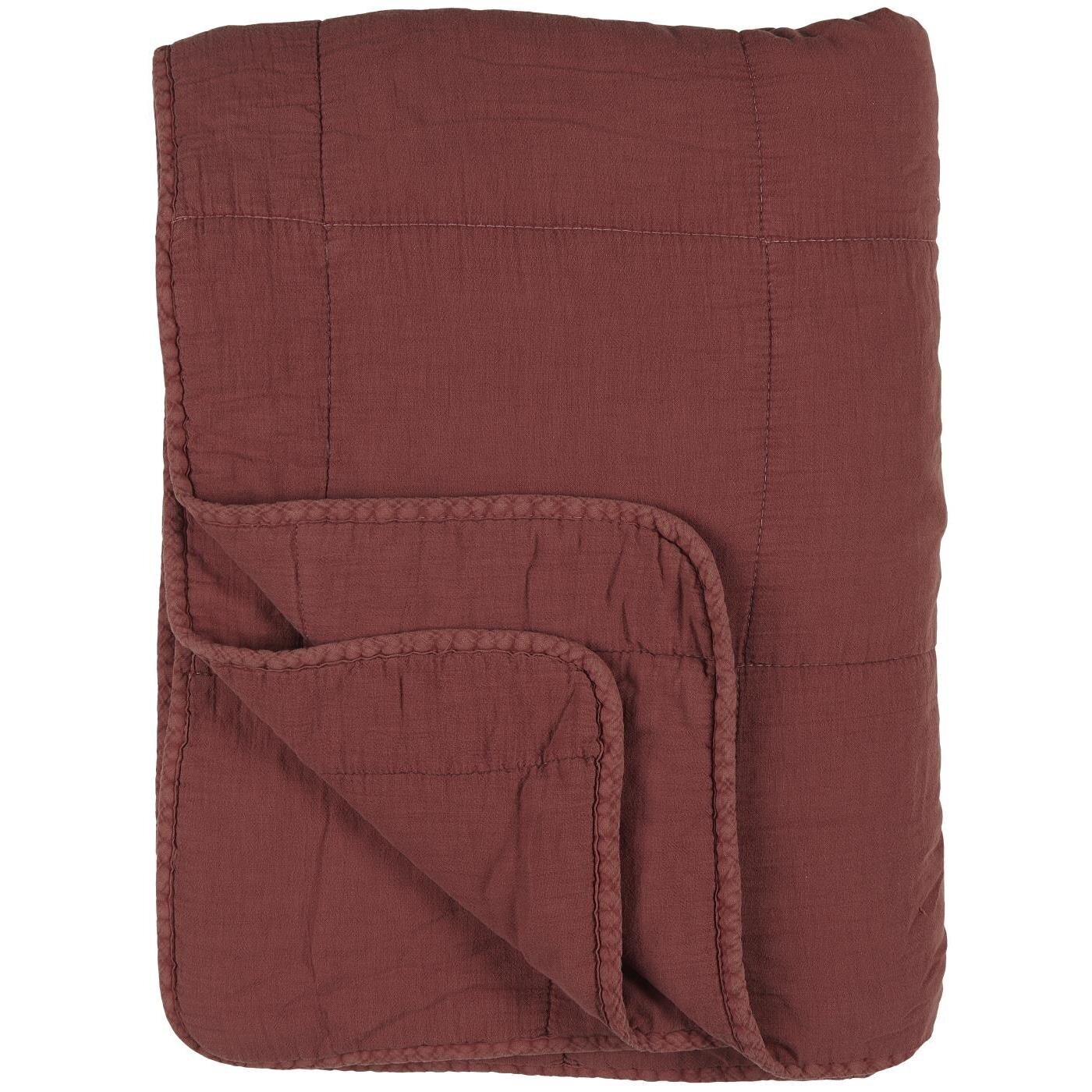 IB Laursen Vintage Quilt unifarben, faded rose 