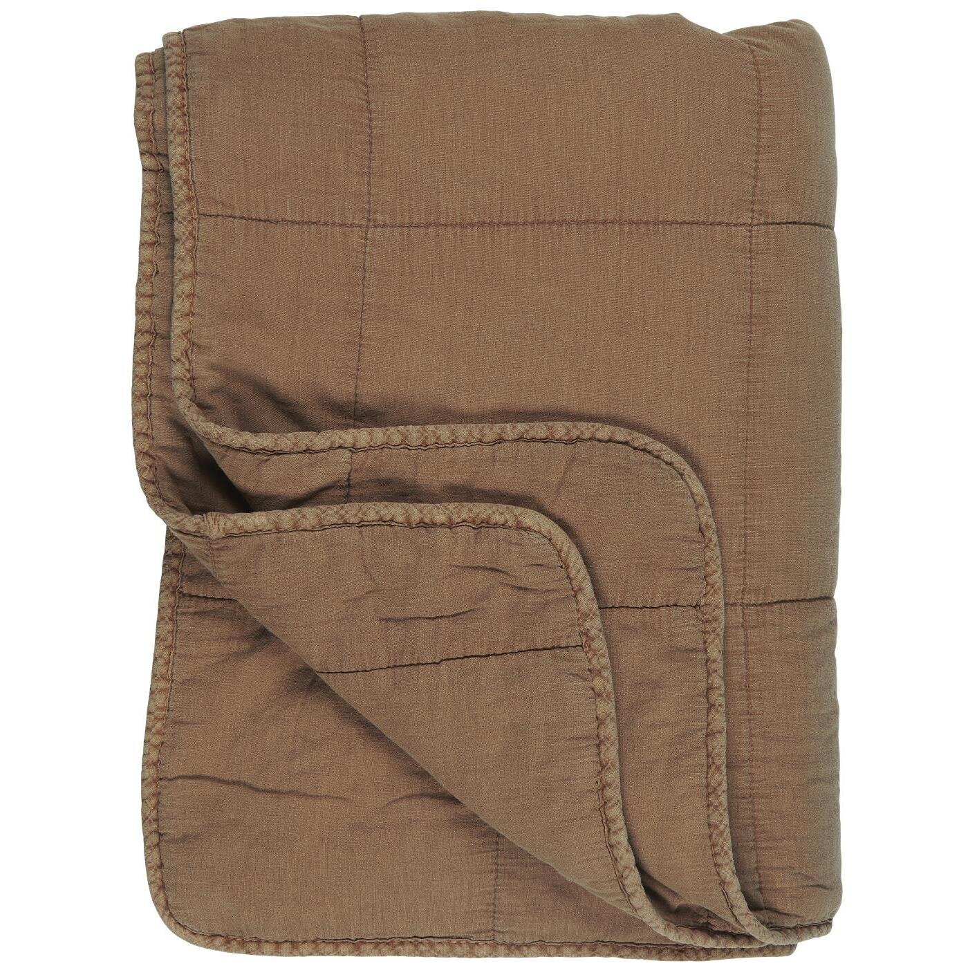 IB Laursen Vintage Quilt unifarben, cafe creme 