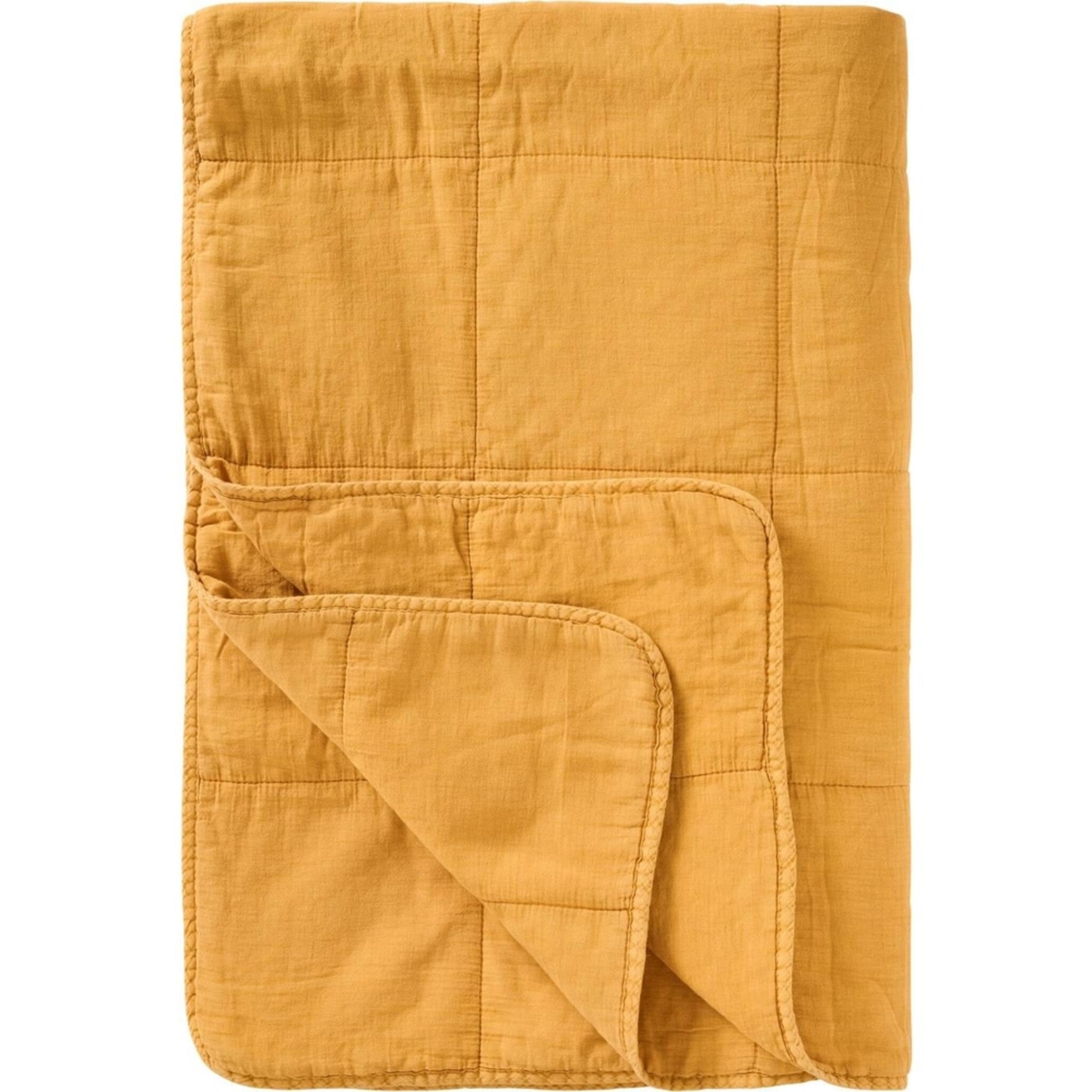IB Laursen Vintage Quilt unifarben, harvest yellow 