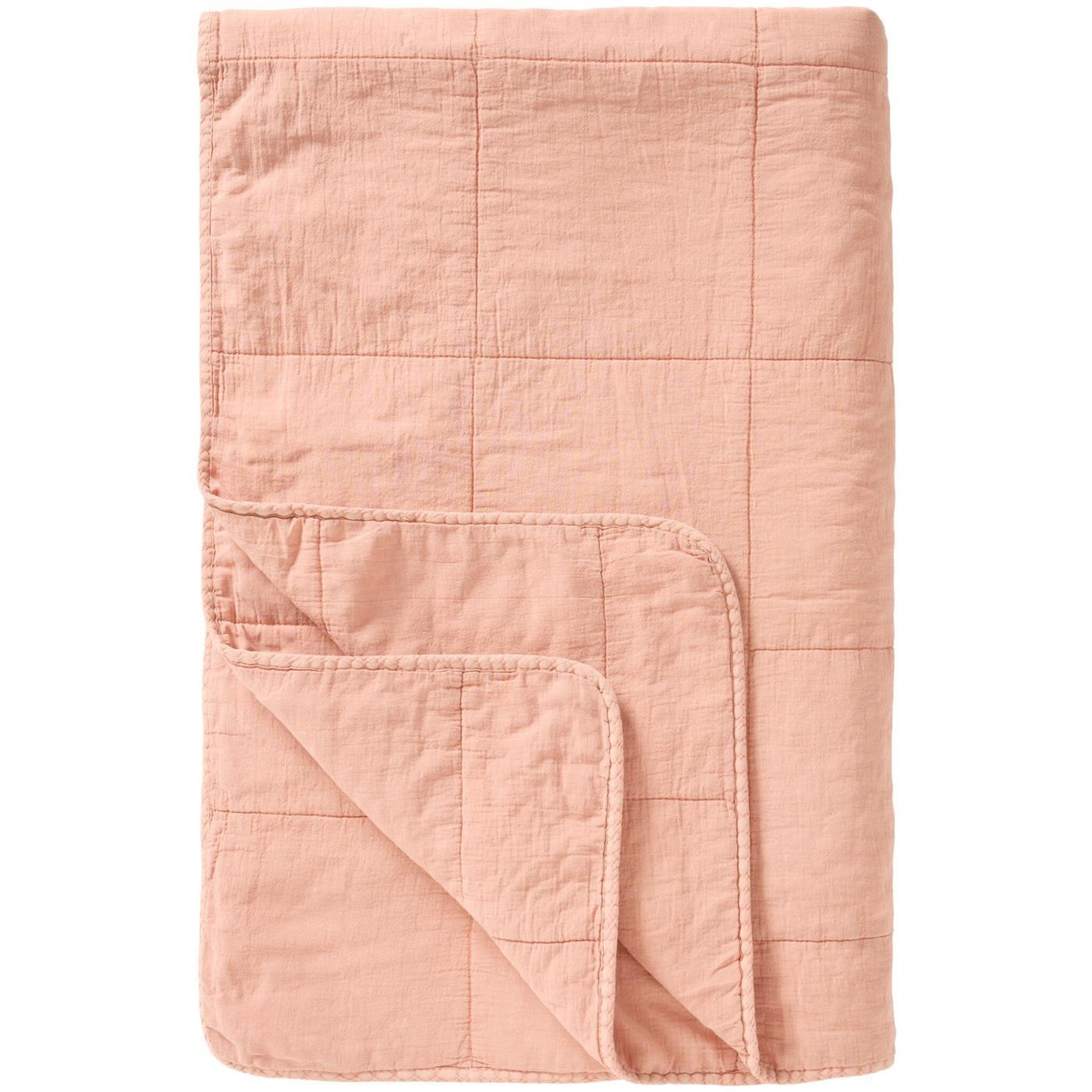 IB Laursen Vintage Quilt unifarben, rose shadow 