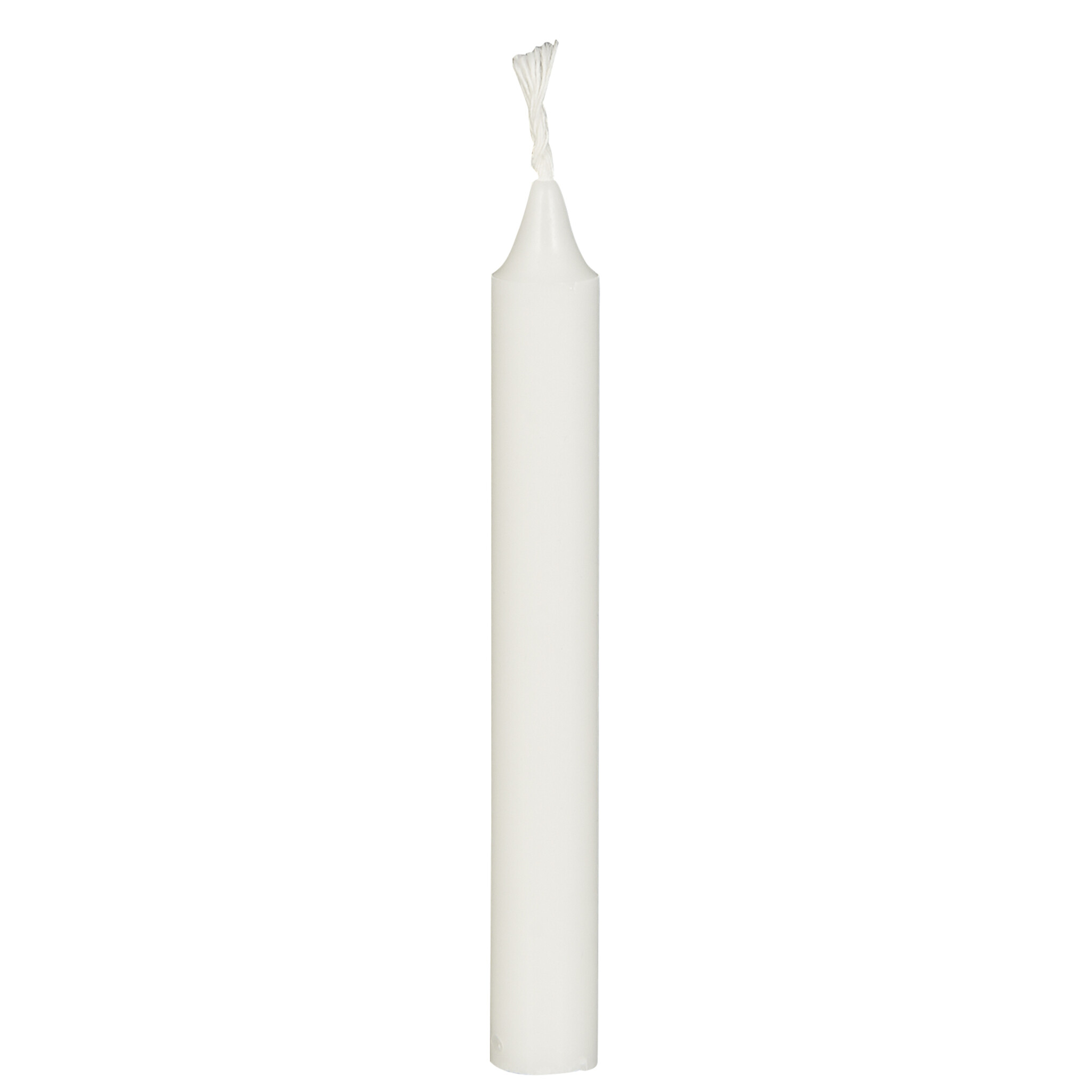 Weihnachtsbaum Kerzen, Schachtel, 12er, weiss