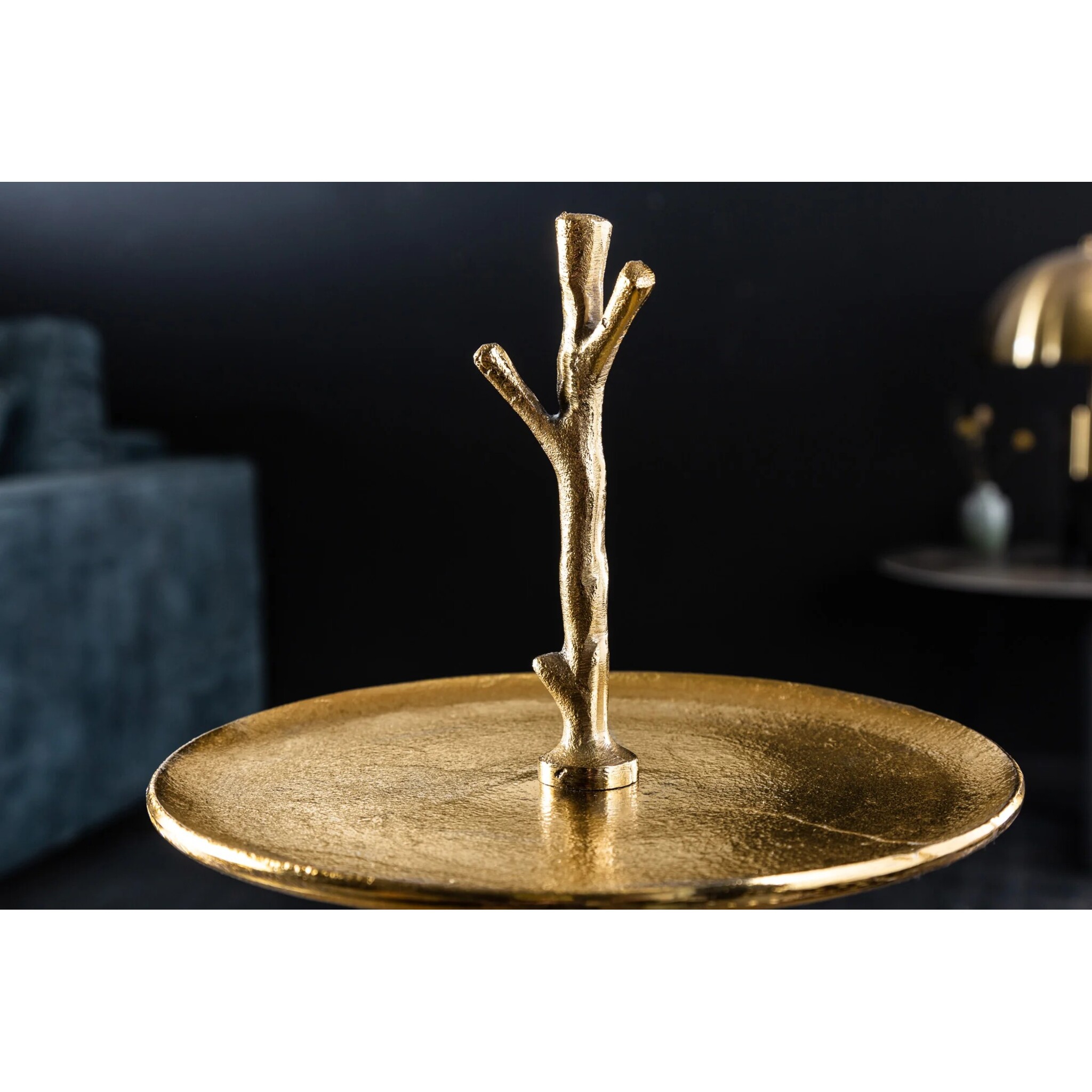 Etagere Abstract, gold 