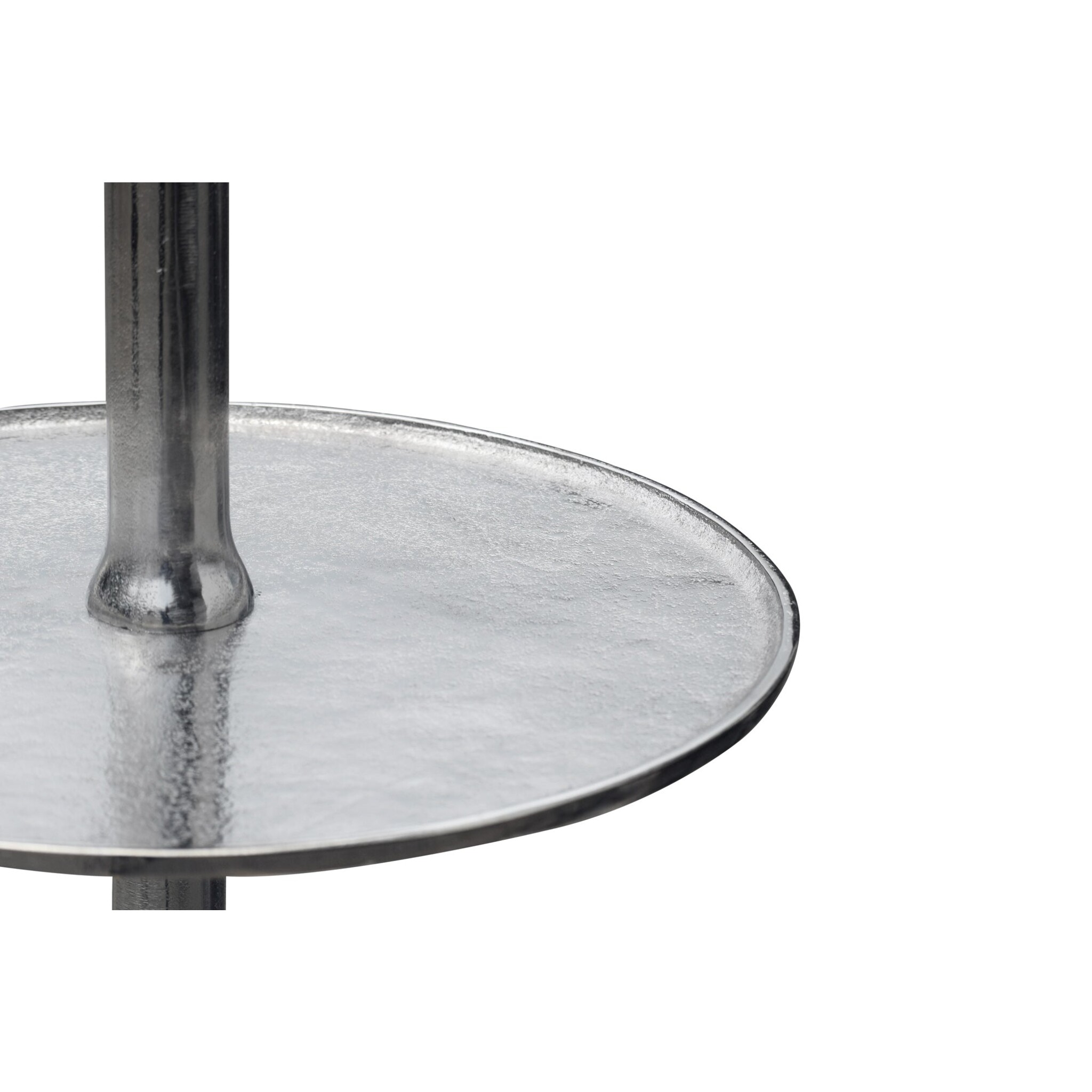 Etagere Abstract XL mit 6 Tabletts, silber 