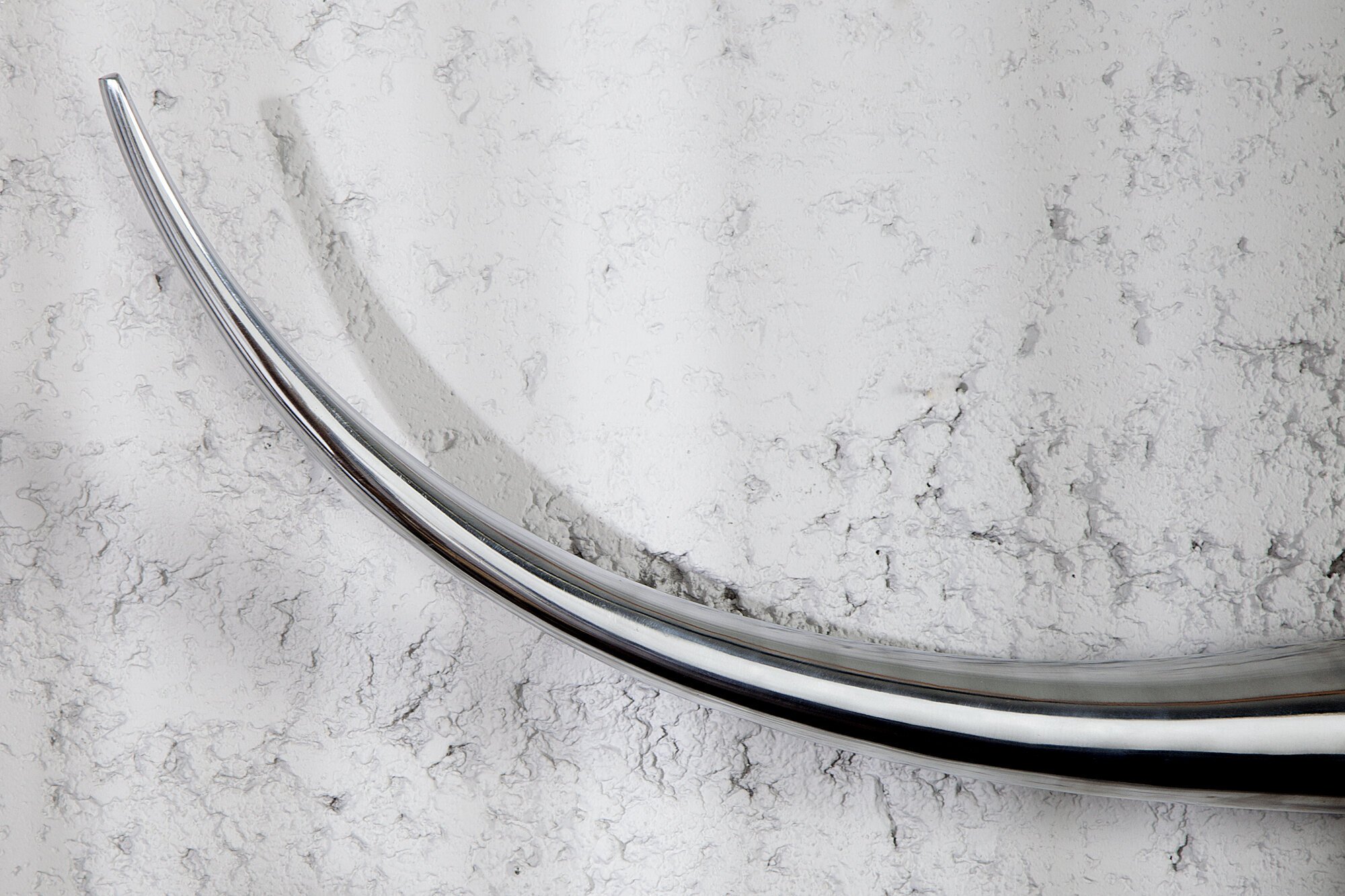 Geweih Bull Aluminium, silber 