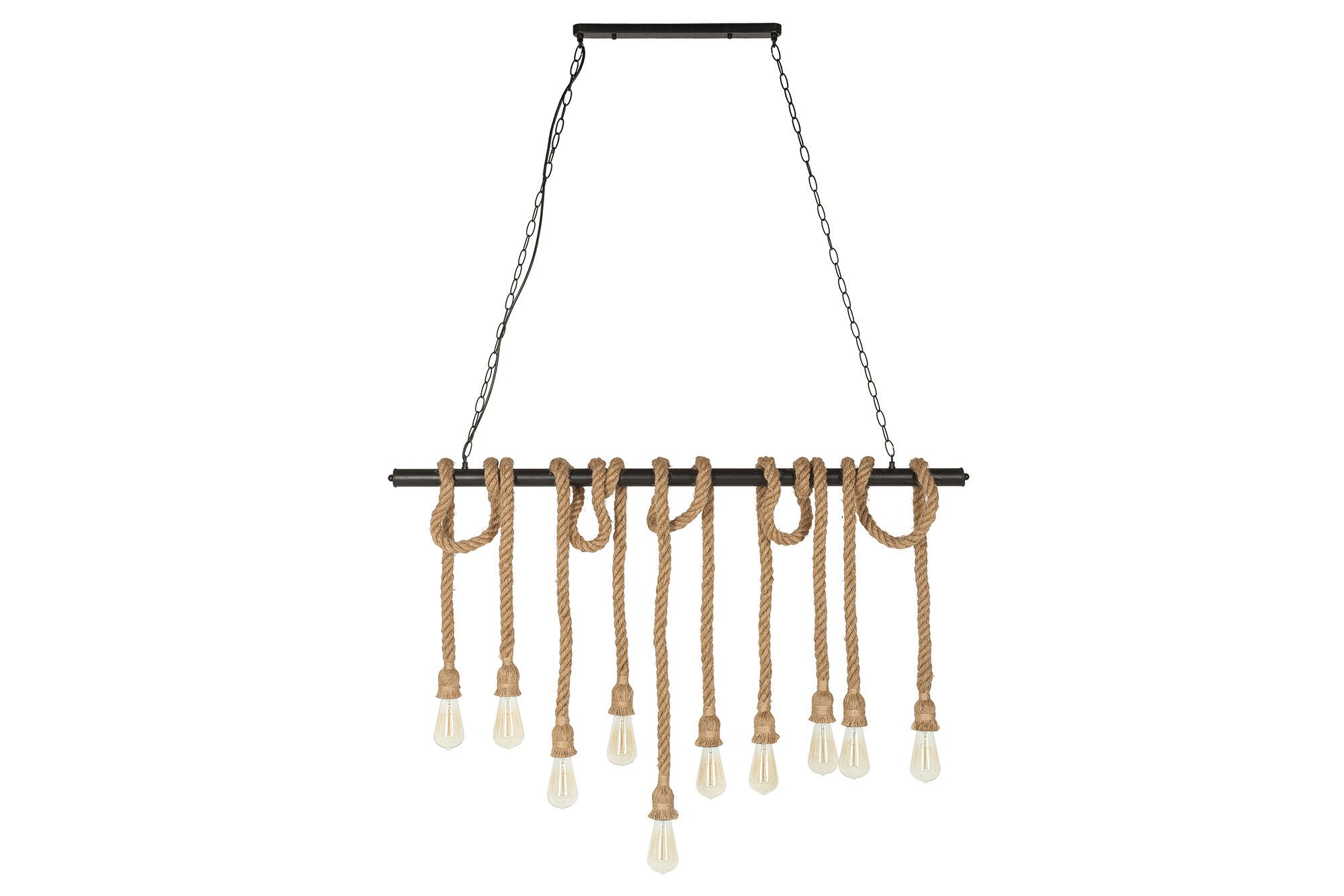 Hängeleuchte Seven Seas II, natur 120 x 13 x 62 cm