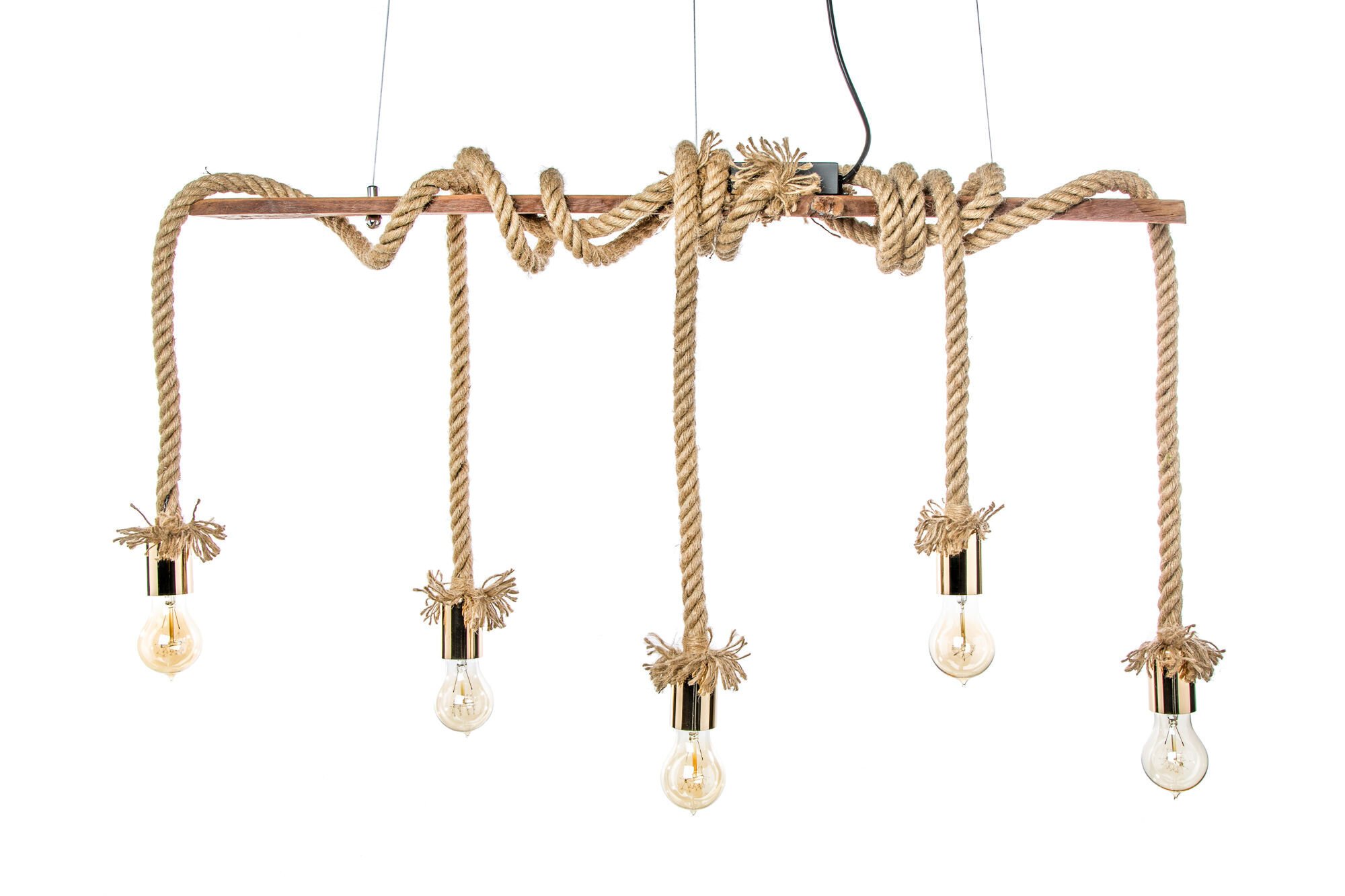 Hängeleuchte Seven Seas II, natur 90 x 62 x 13 cm