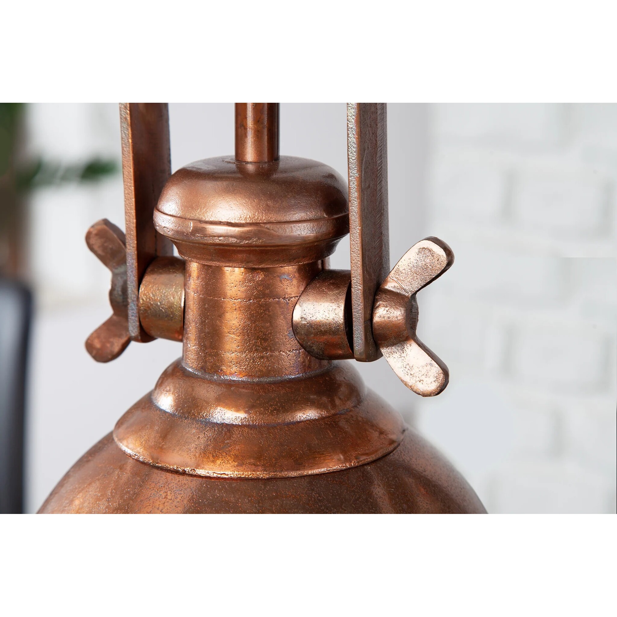 Pendelleuchte Industrial Kupfer meliert, bronze 