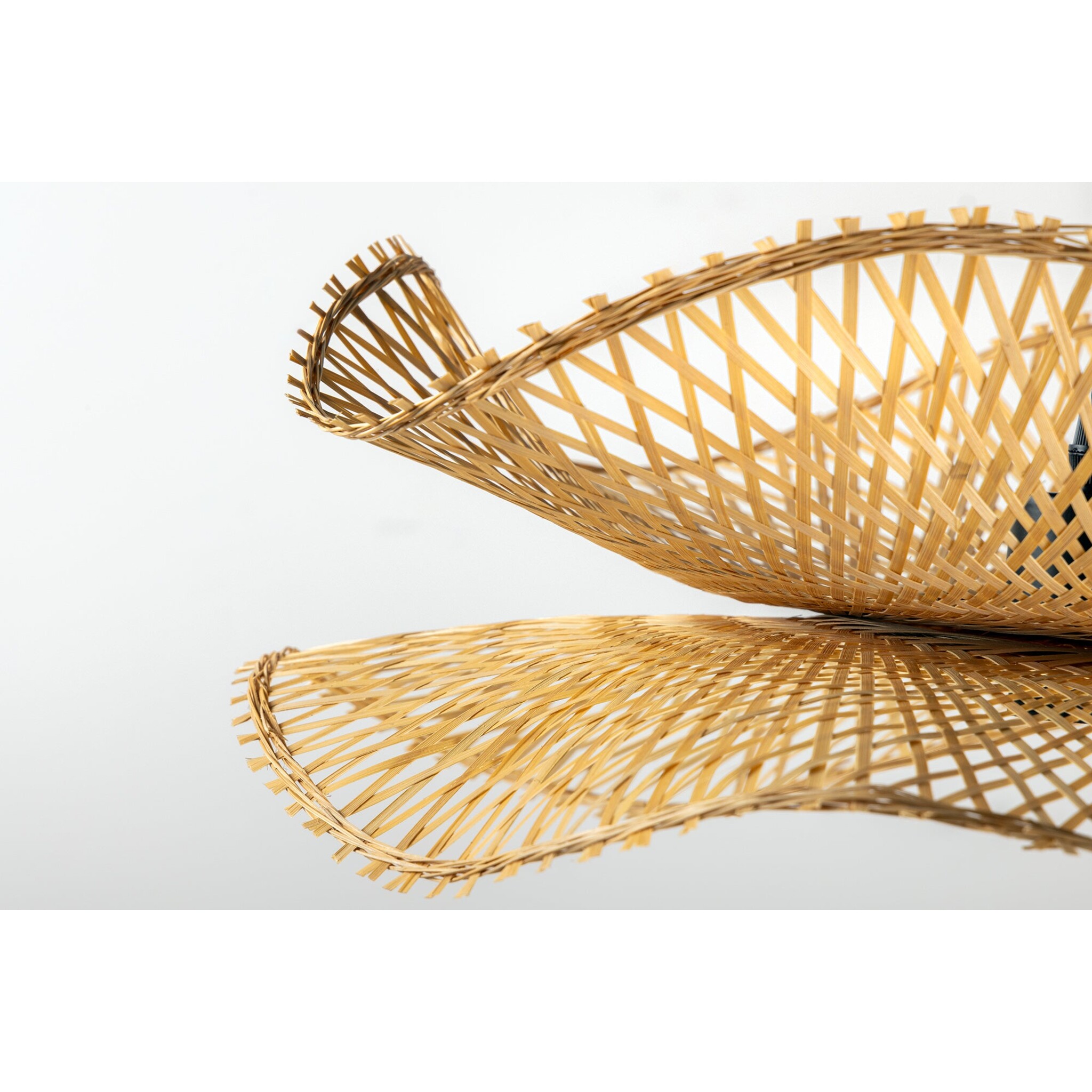 Pendelleuchte Organic Living 3 Bambus, natur 