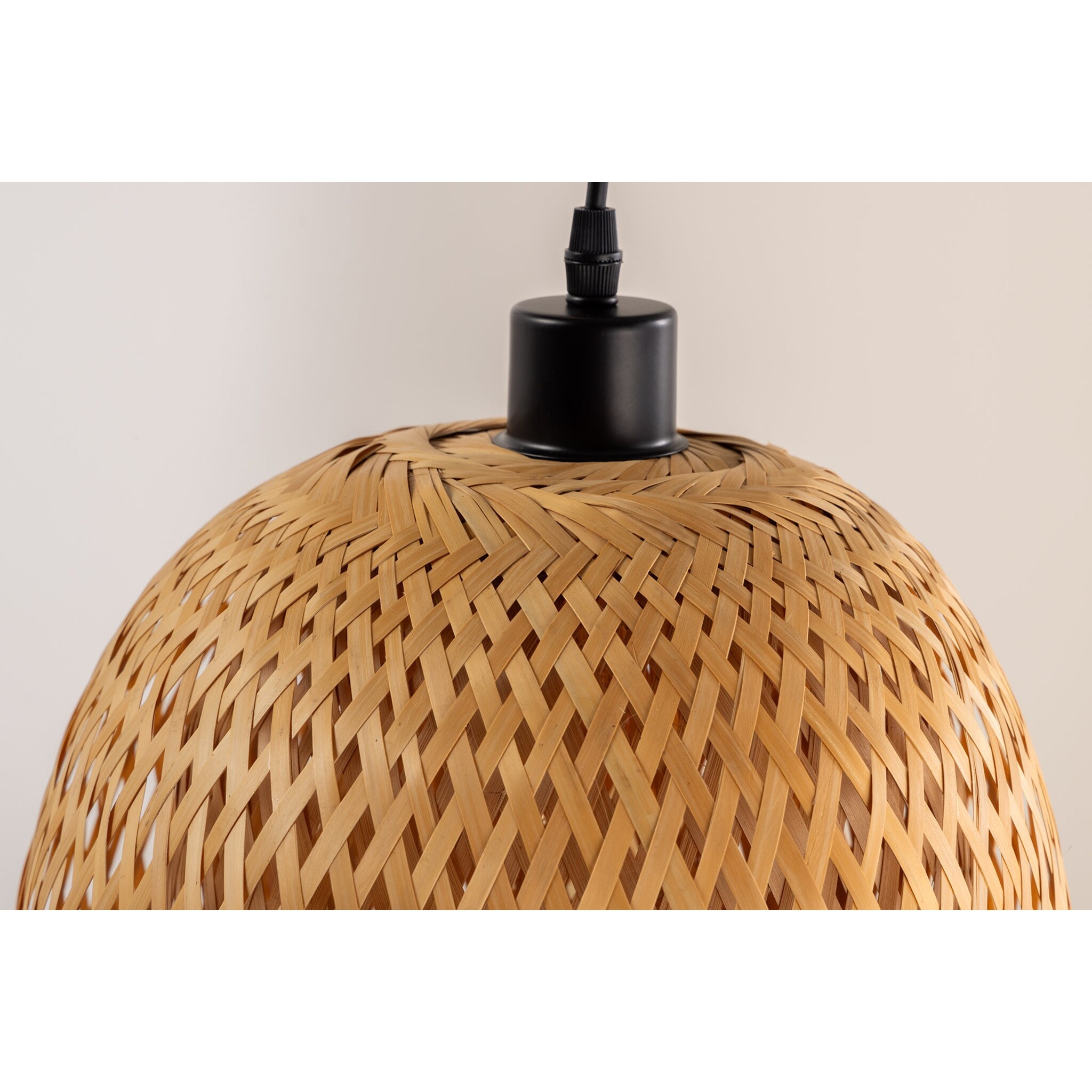 Pendelleuchte Organic Living 4 Bambus, natur 