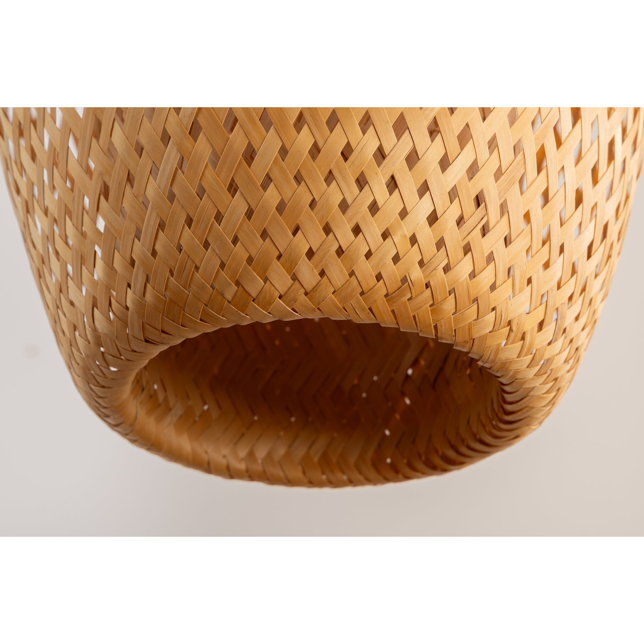 Pendelleuchte Organic Living 4 Bambus, natur 