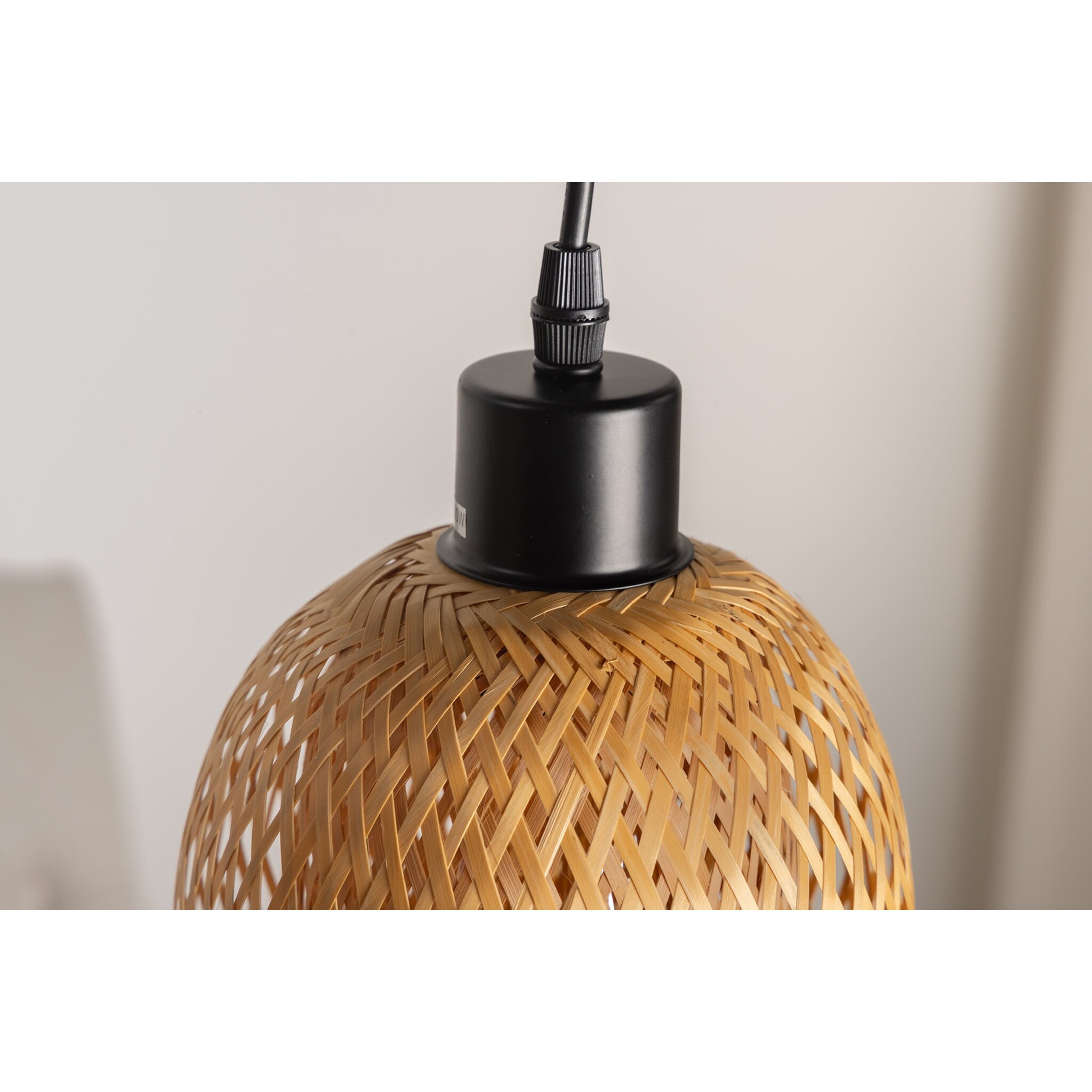 Pendelleuchte Organic Living 5 Bambus, natur 