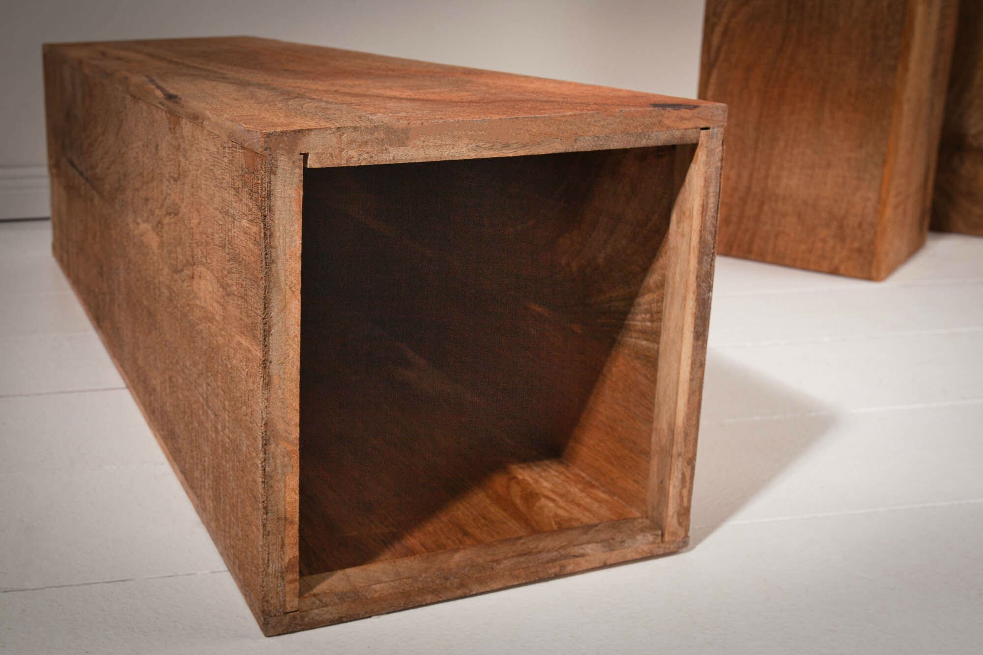 Säule Makassar 3er Mango, natur 