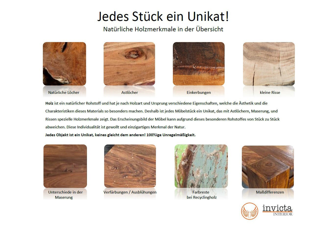 Skulptur Reef Treibholz Teak, natur 