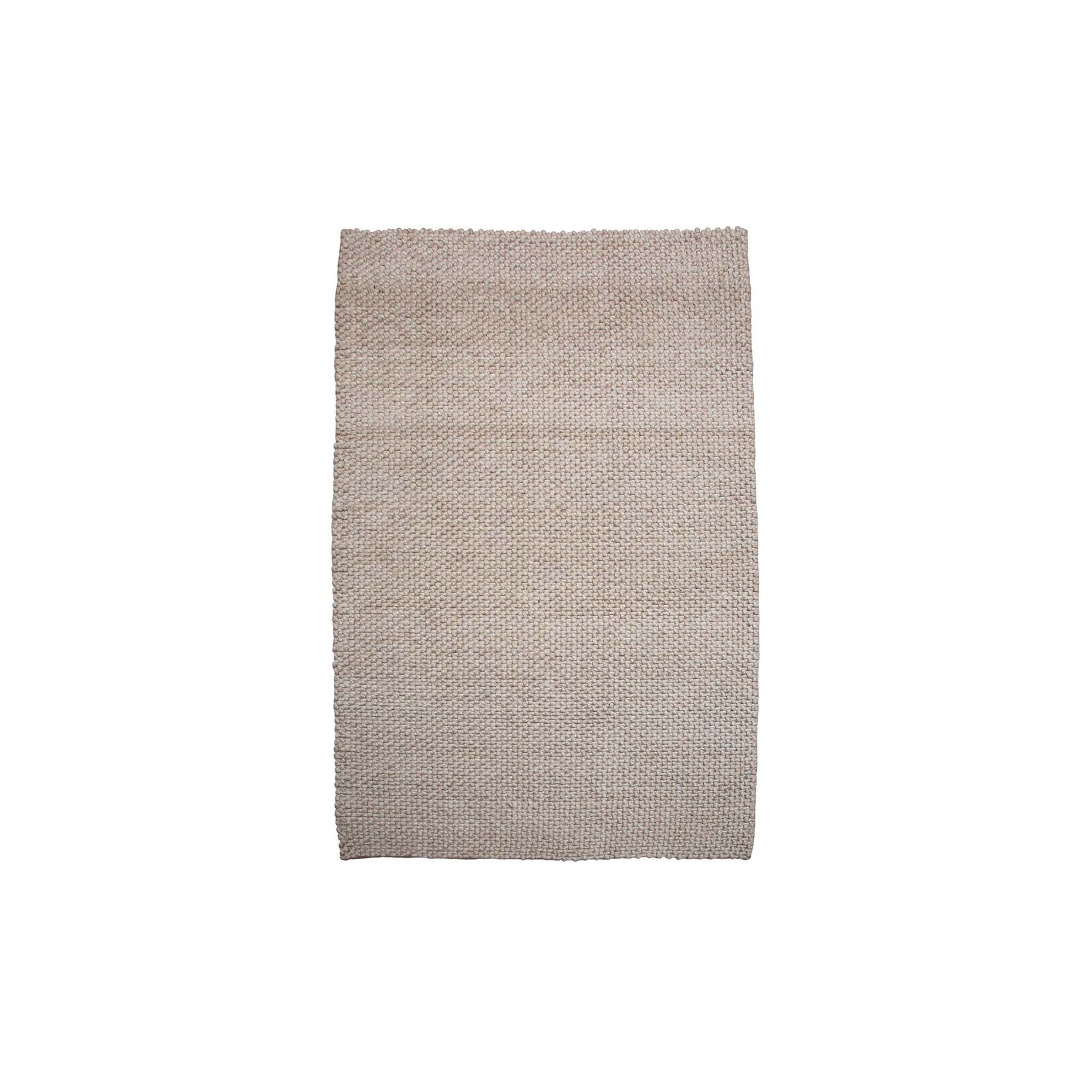 Teppich Wolle 240x160cm beige, beige 