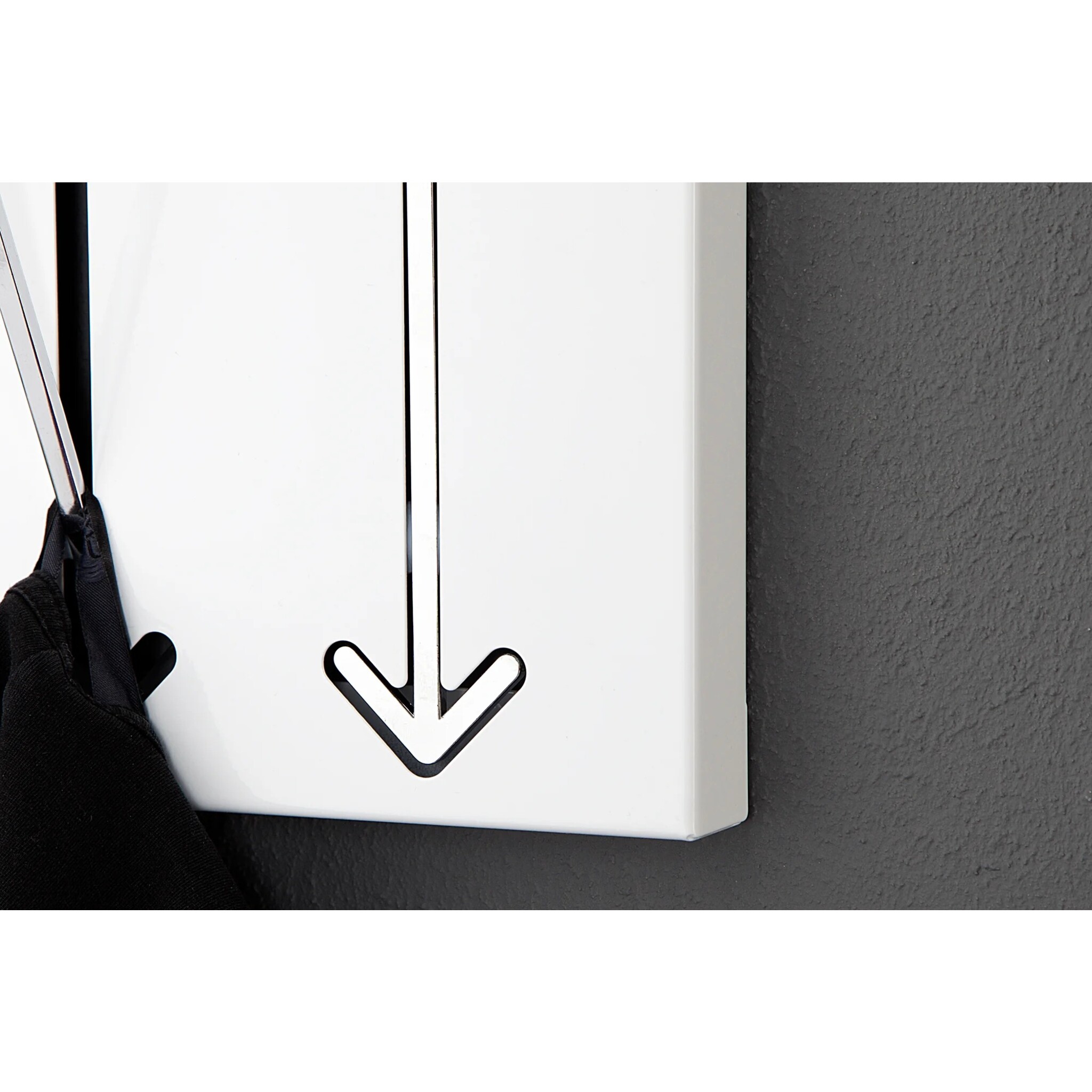 Wandgarderobe Arrow, weiss 