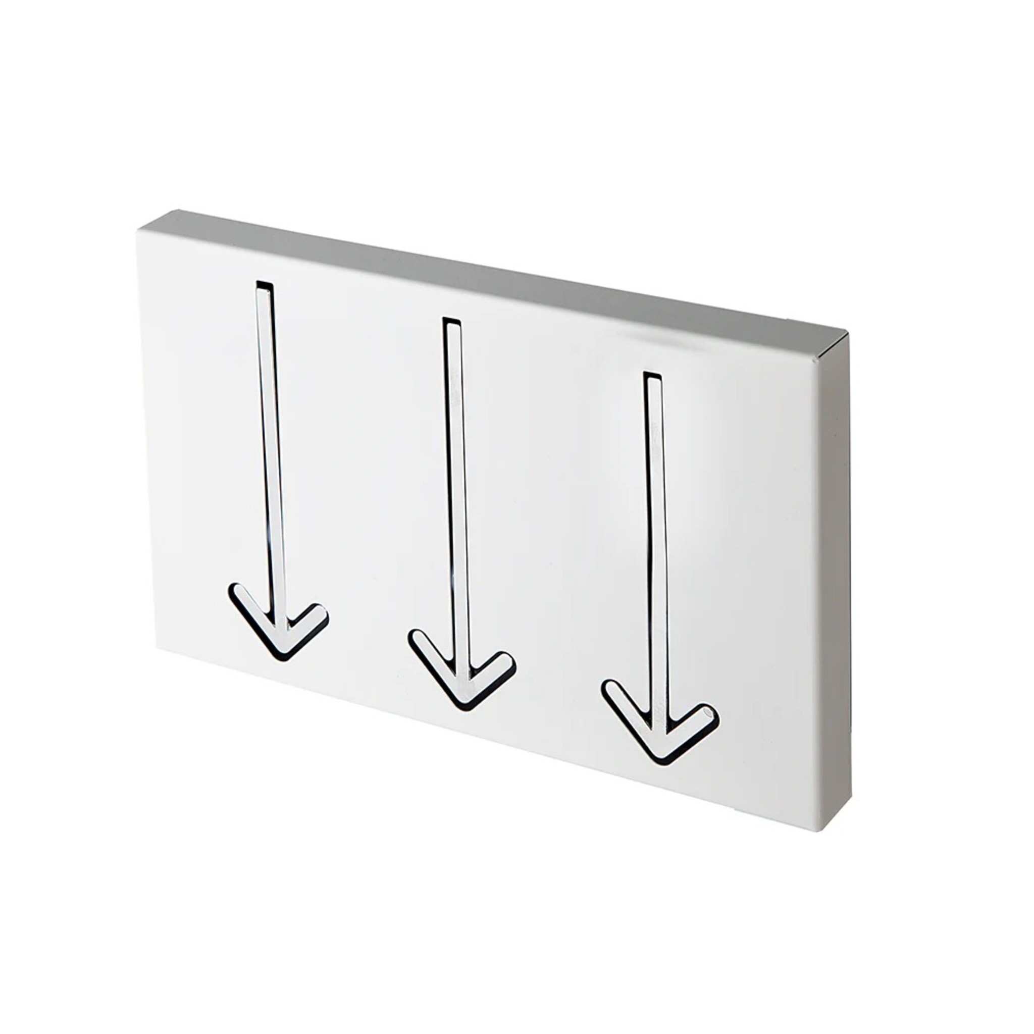 Wandgarderobe Arrow, weiss 