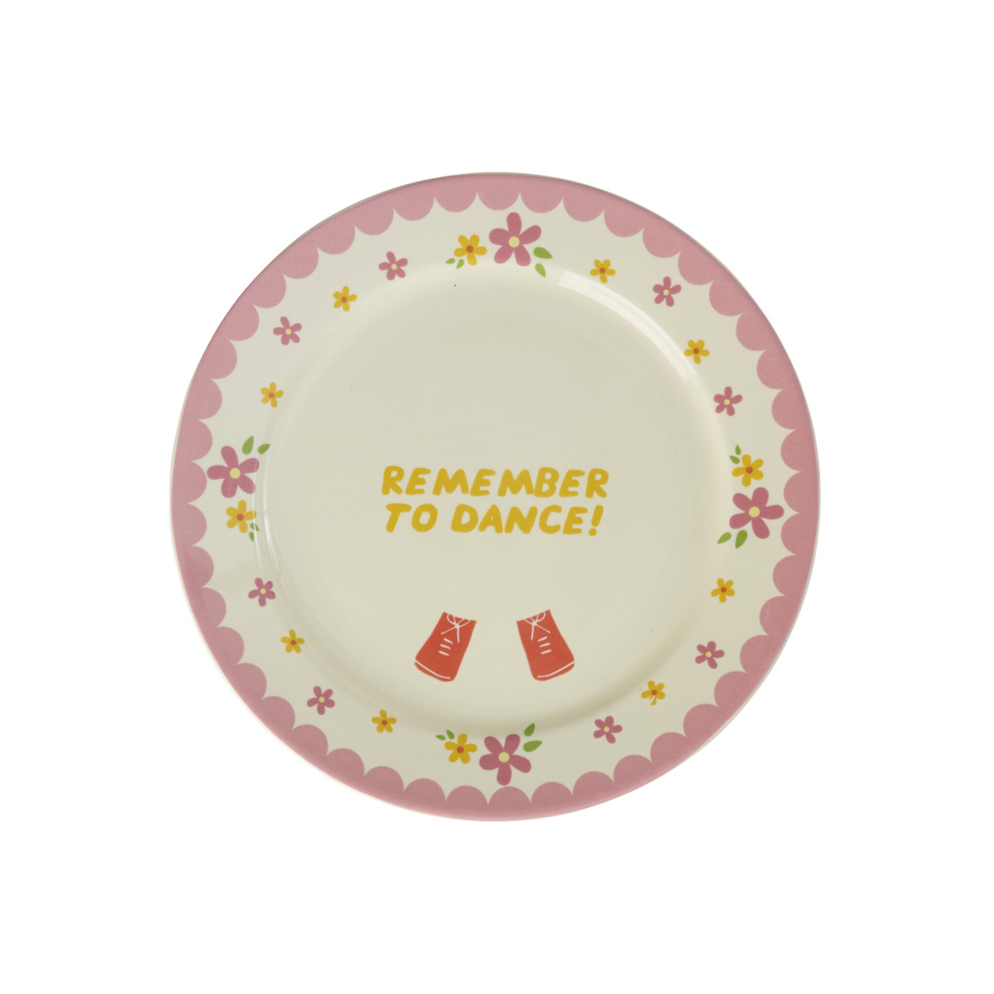 RICE Kinder Porzellan Gerschirr-Set 3-teilig, Tiermotiv, bunt 